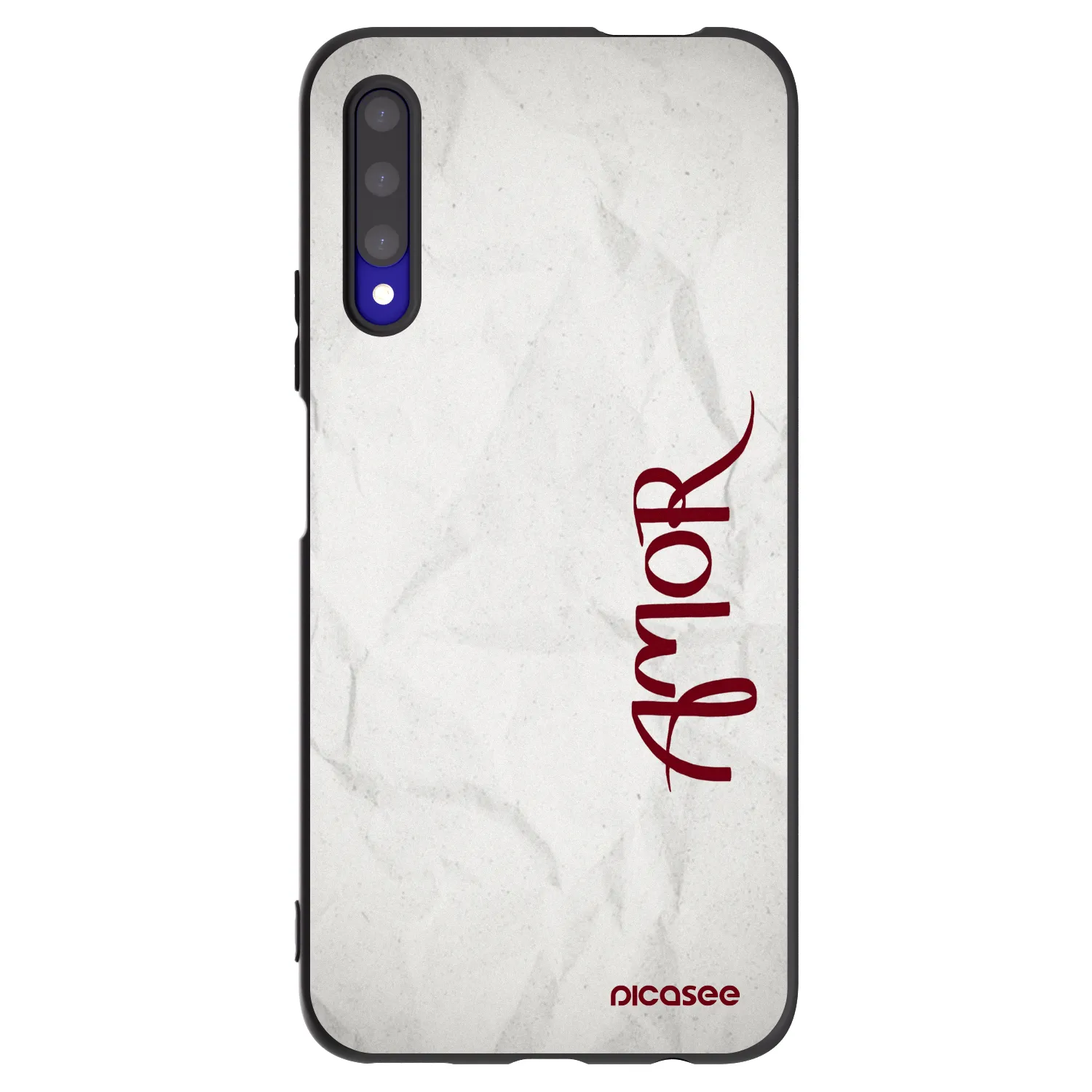 Picasee fekete szilikon tok az alábbi mobiltelefonokra Honor 9X Pro - Amor