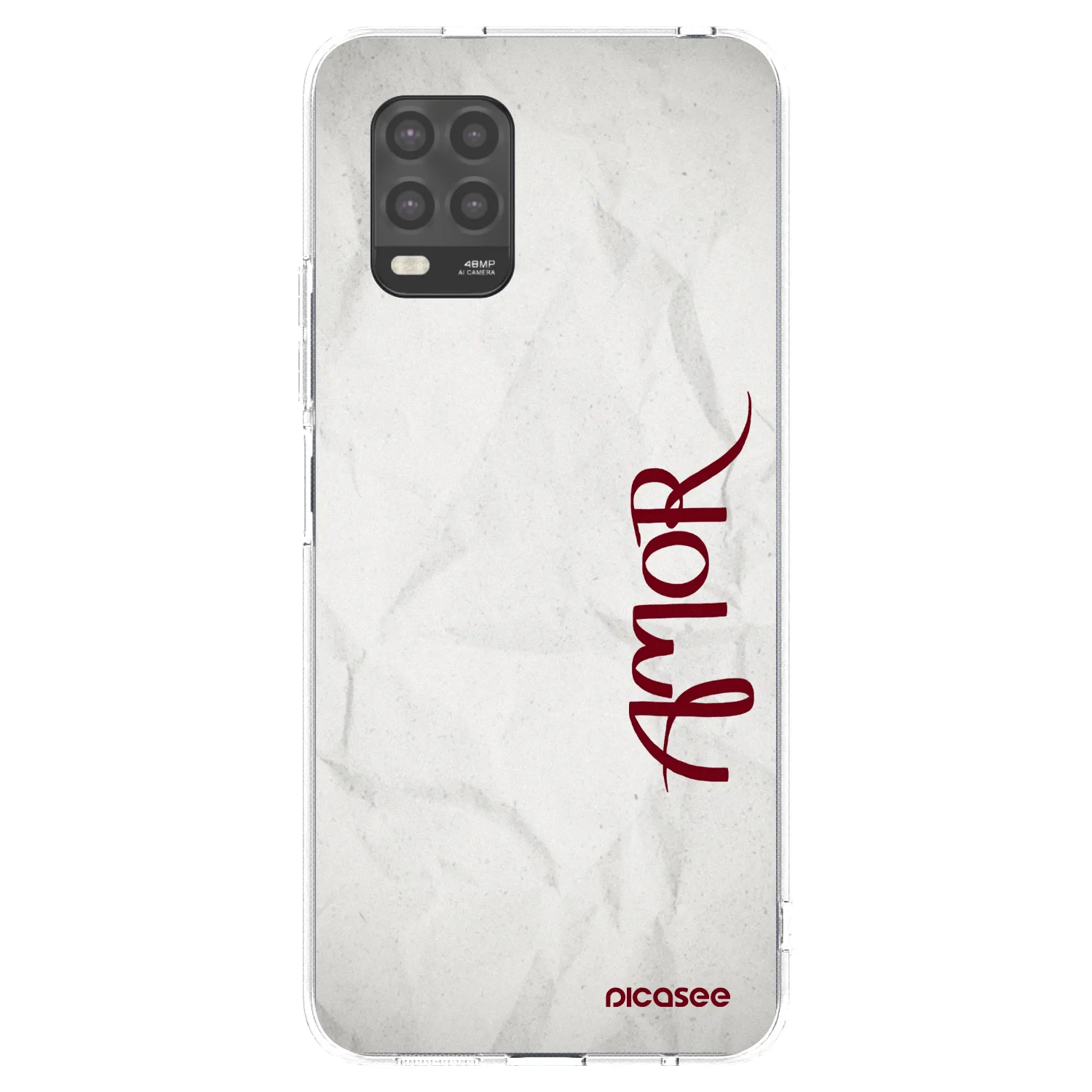 Picasee átlátszó szilikon tok az alábbi mobiltelefonokra Xiaomi Mi 10 Lite - Amor