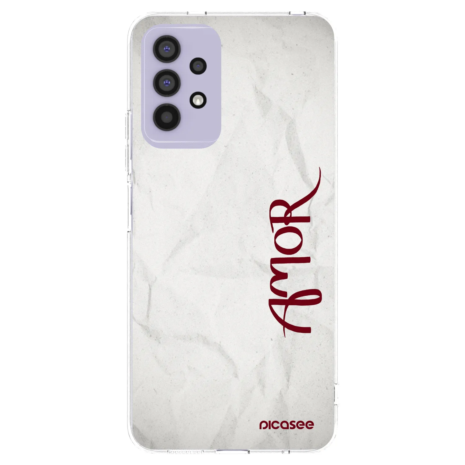 Picasee átlátszó szilikon tok az alábbi mobiltelefonokra Samsung Galaxy A32 4G SM-A325F - Amor