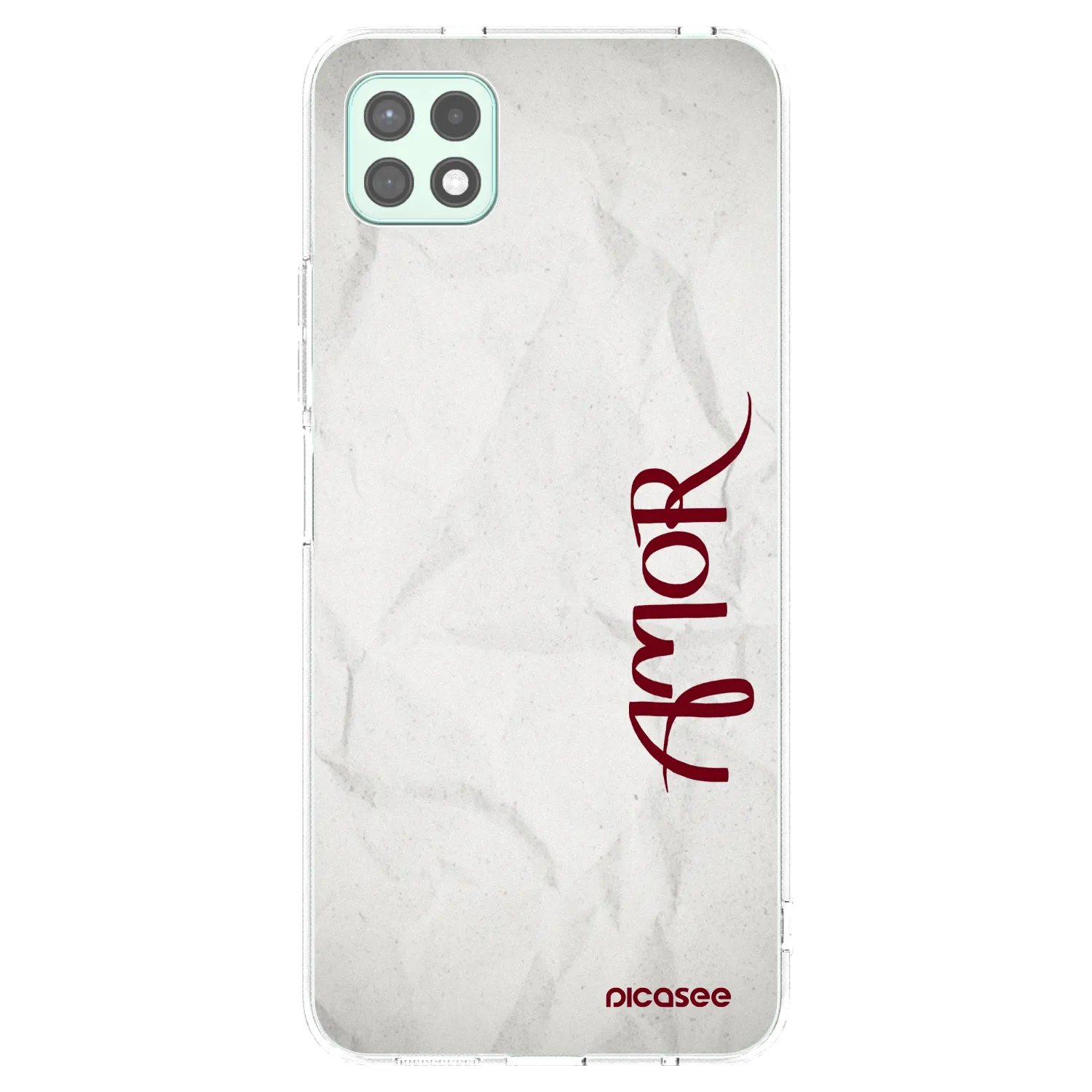 Picasee átlátszó szilikon tok az alábbi mobiltelefonokra Samsung Galaxy A22 A226B 5G - Amor