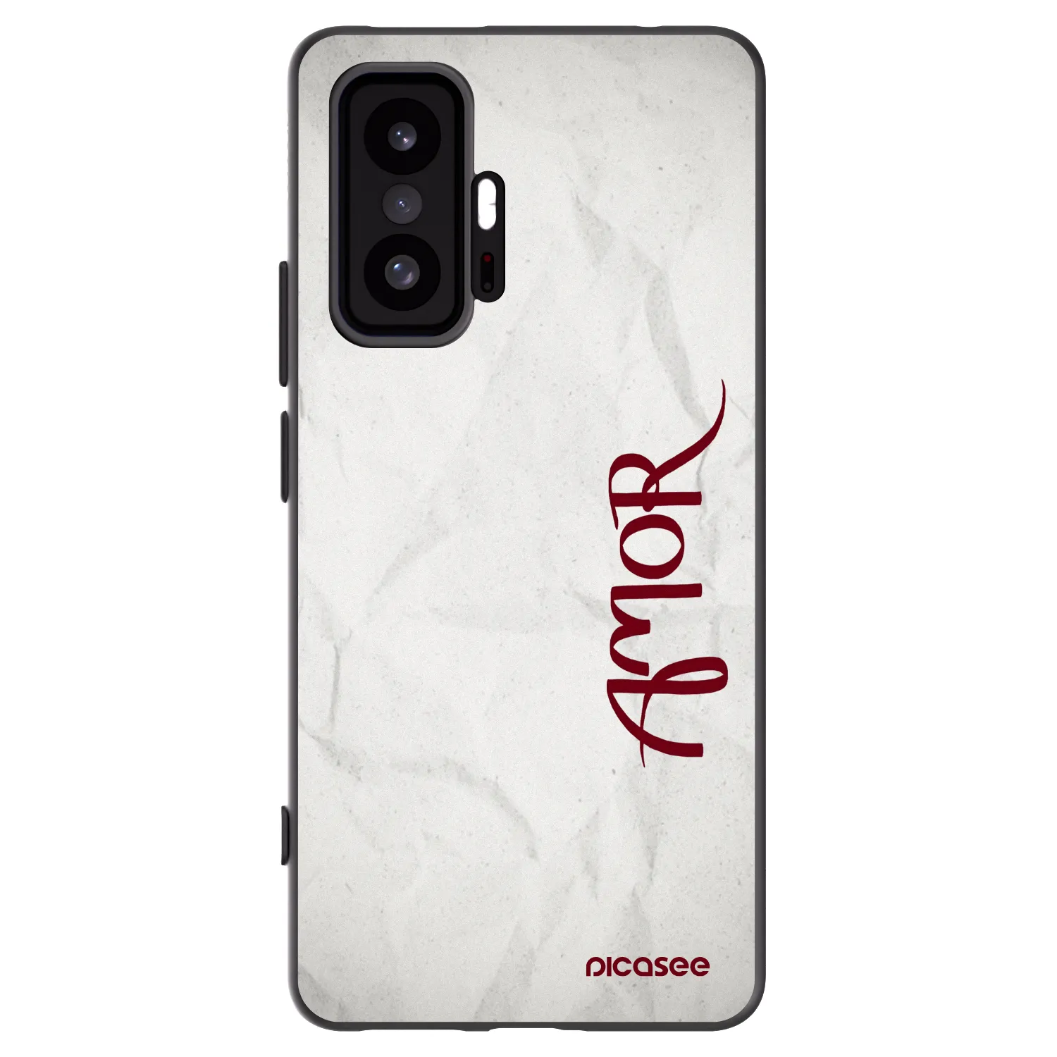 Picasee fekete szilikon tok az alábbi mobiltelefonokra Xiaomi 11T Pro - Amor