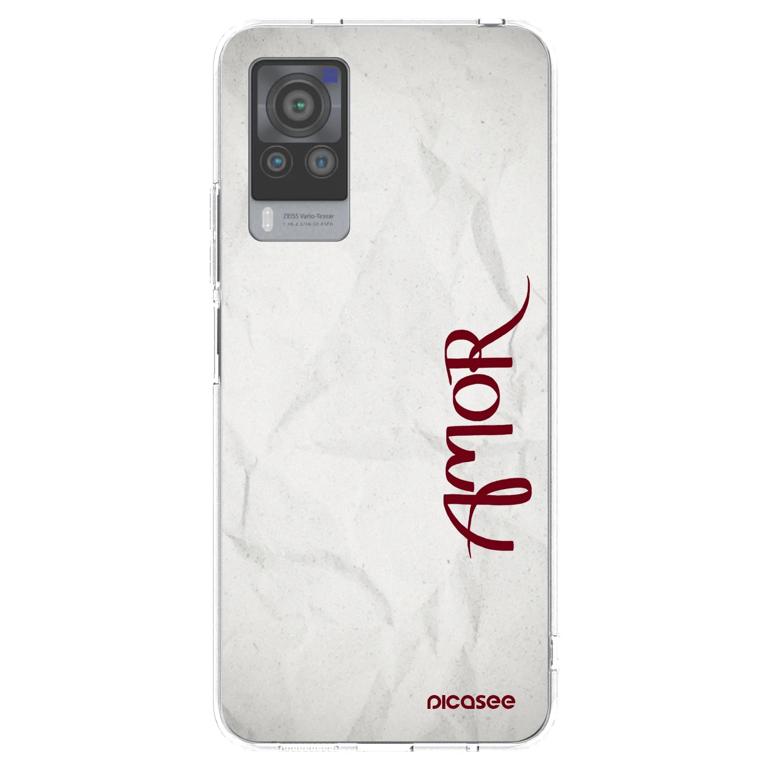 Picasee átlátszó szilikon tok az alábbi mobiltelefonokra Vivo X60 Pro 5G - Amor