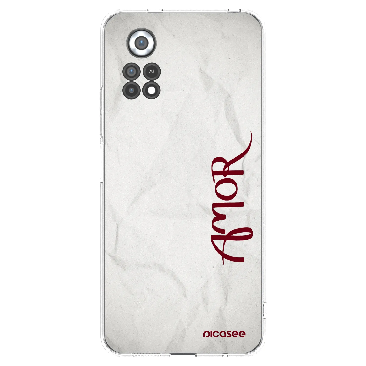 Picasee átlátszó szilikon tok az alábbi mobiltelefonokra Xiaomi Poco X4 Pro 5G - Amor