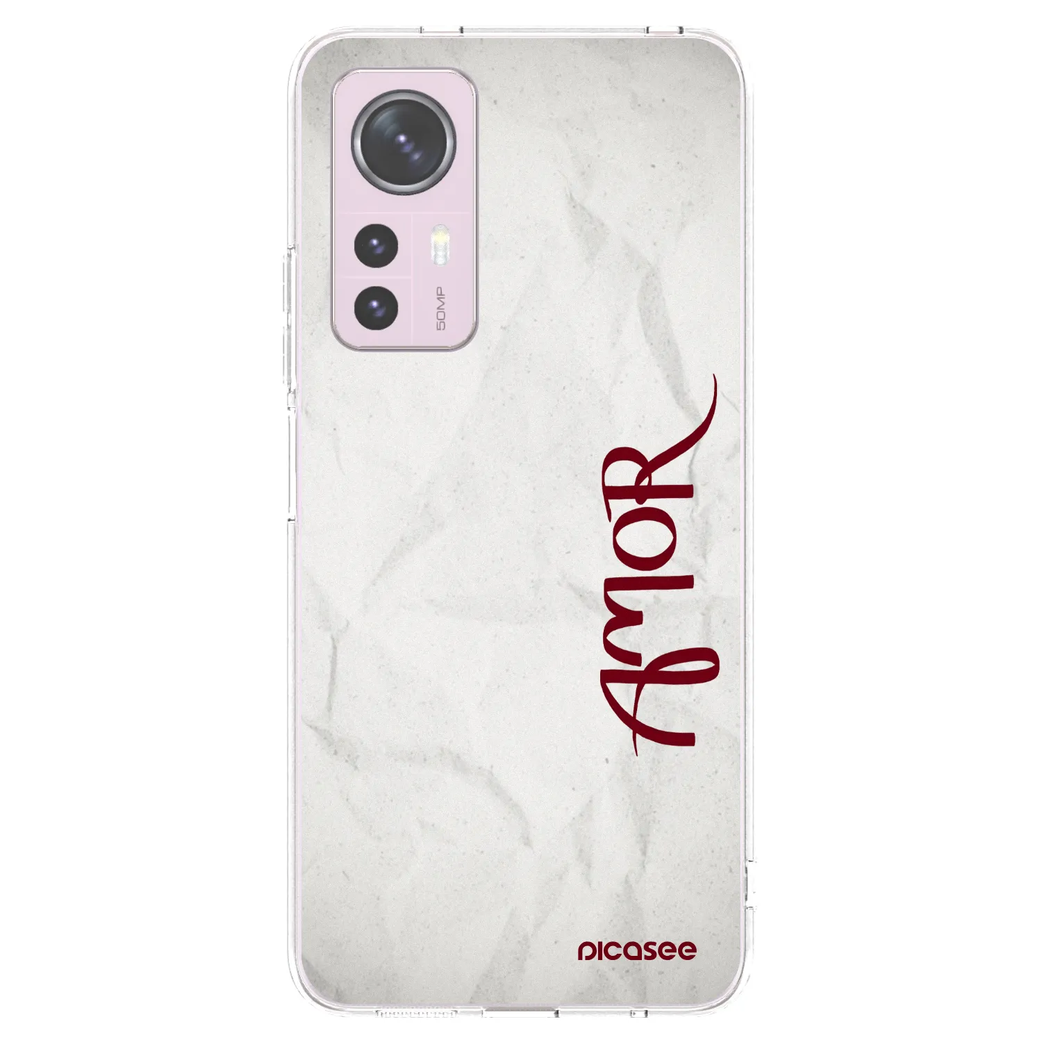 Picasee átlátszó szilikon tok az alábbi mobiltelefonokra Xiaomi 12 - Amor