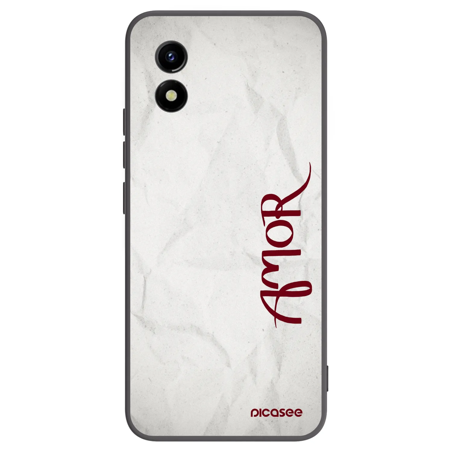 Picasee fekete szilikon tok az alábbi mobiltelefonokra Vivo Y01 - Amor