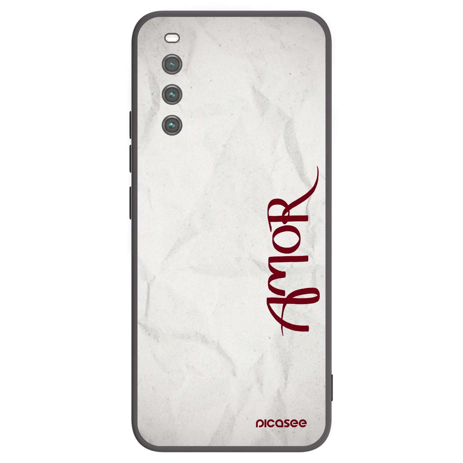 Picasee fekete szilikon tok az alábbi mobiltelefonokra Sony Xperia 10 IV 5G - Amor