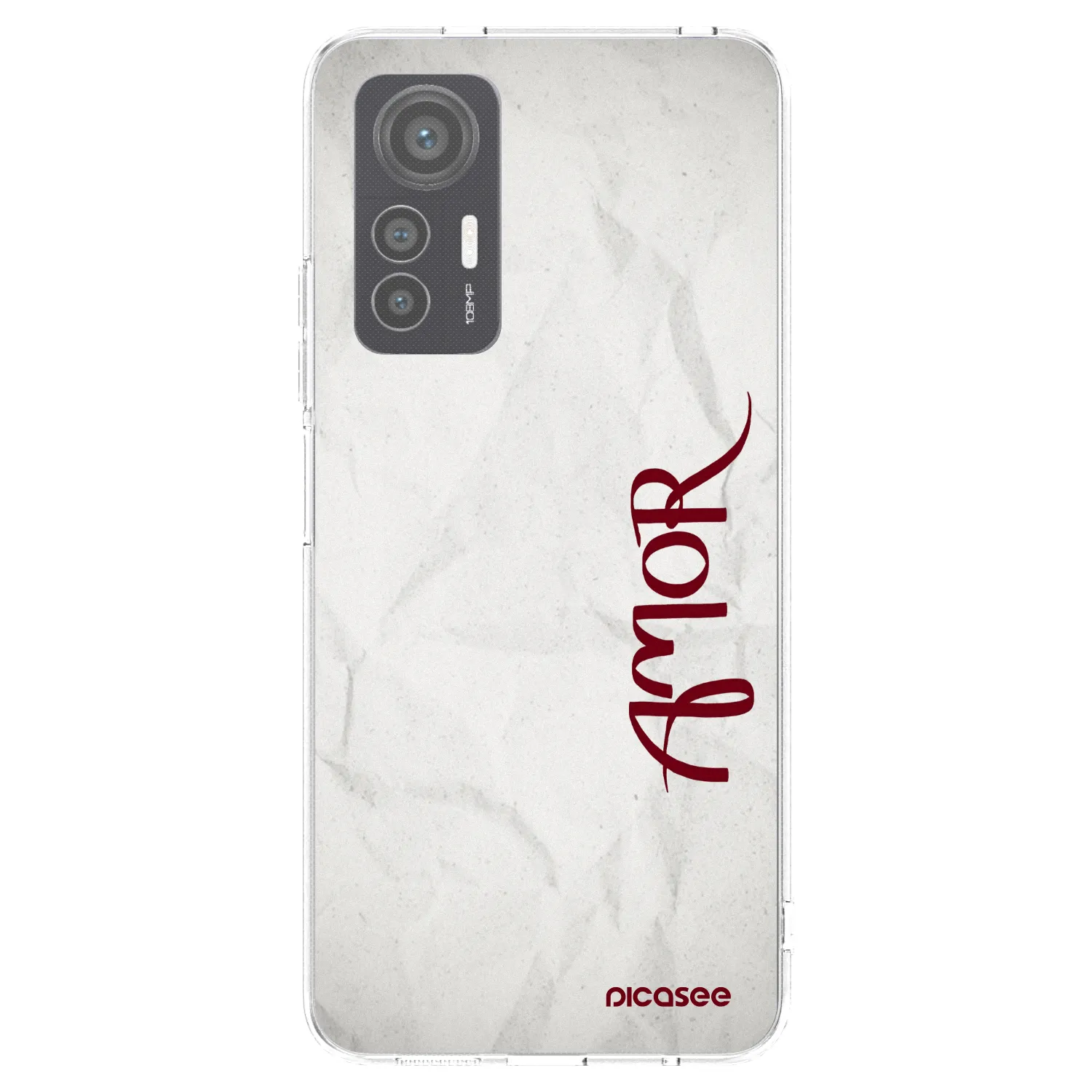 Picasee átlátszó szilikon tok az alábbi mobiltelefonokra Xiaomi 12 Lite - Amor