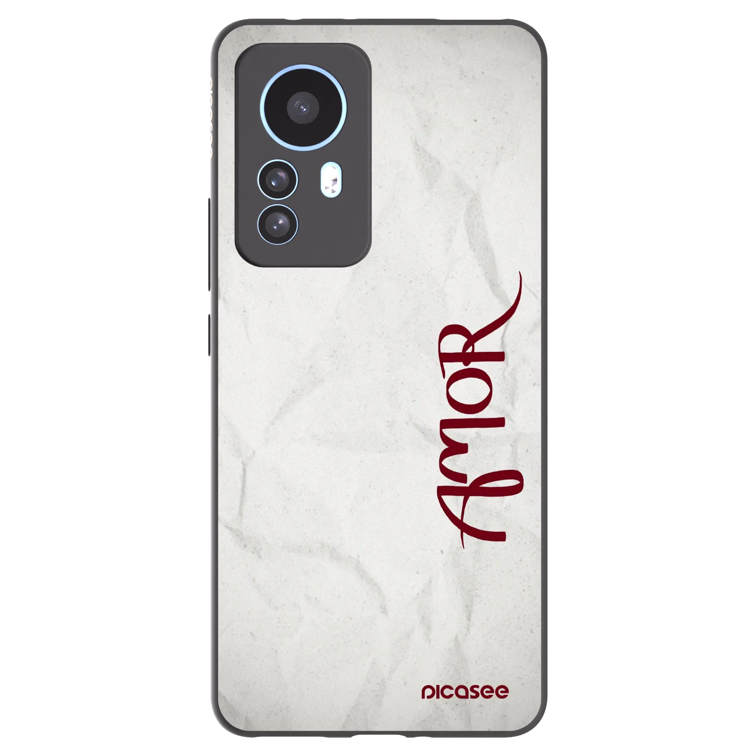Picasee fekete szilikon tok az alábbi mobiltelefonokra Xiaomi 12T Pro - Amor