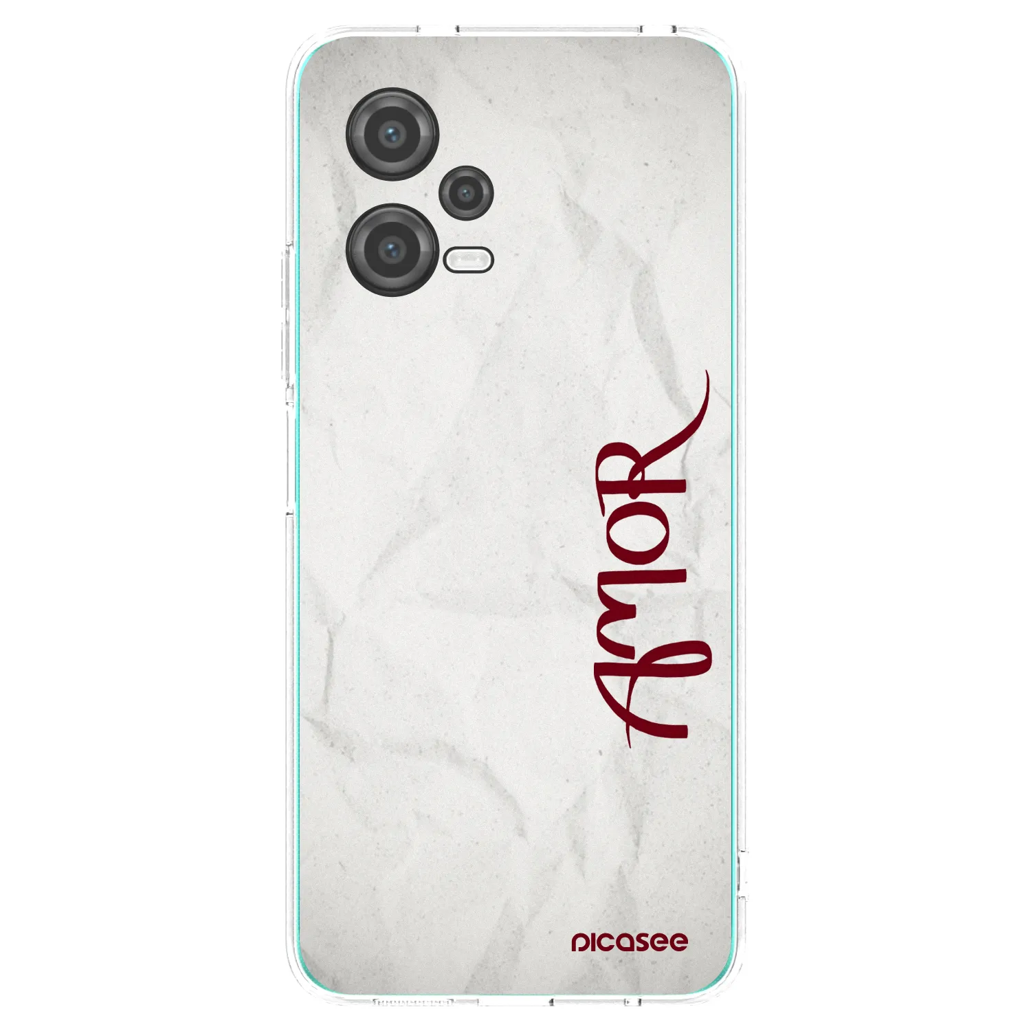 Picasee átlátszó szilikon tok az alábbi mobiltelefonokra Xiaomi Poco X5 - Amor