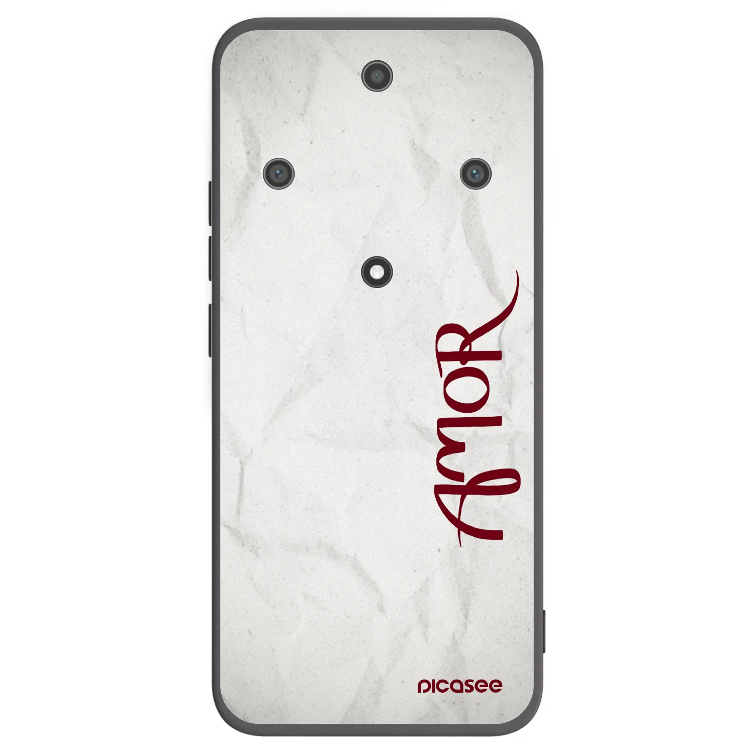 Picasee fekete szilikon tok az alábbi mobiltelefonokra Honor Magic5 Lite 5G - Amor