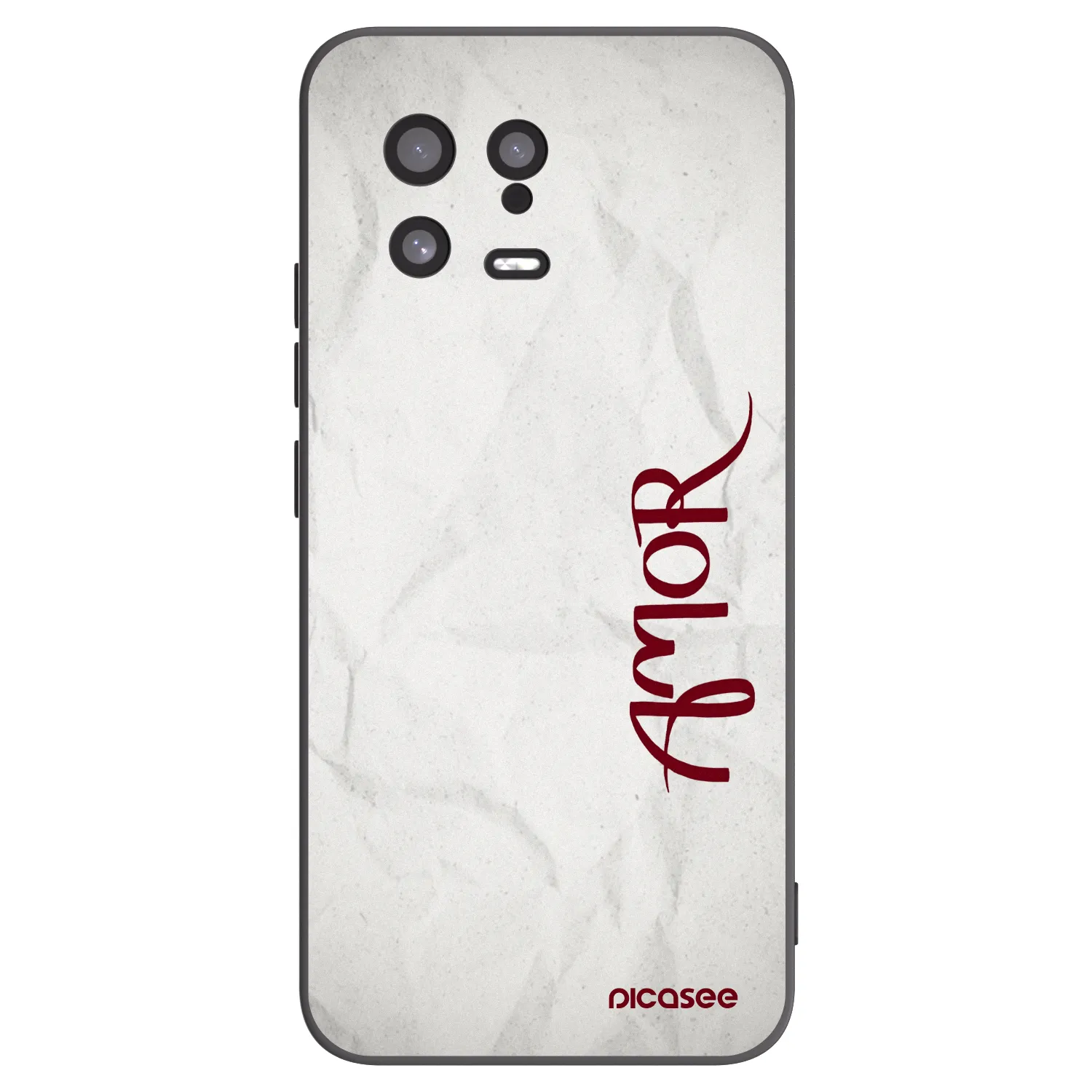 Picasee fekete szilikon tok az alábbi mobiltelefonokra Xiaomi 13 - Amor