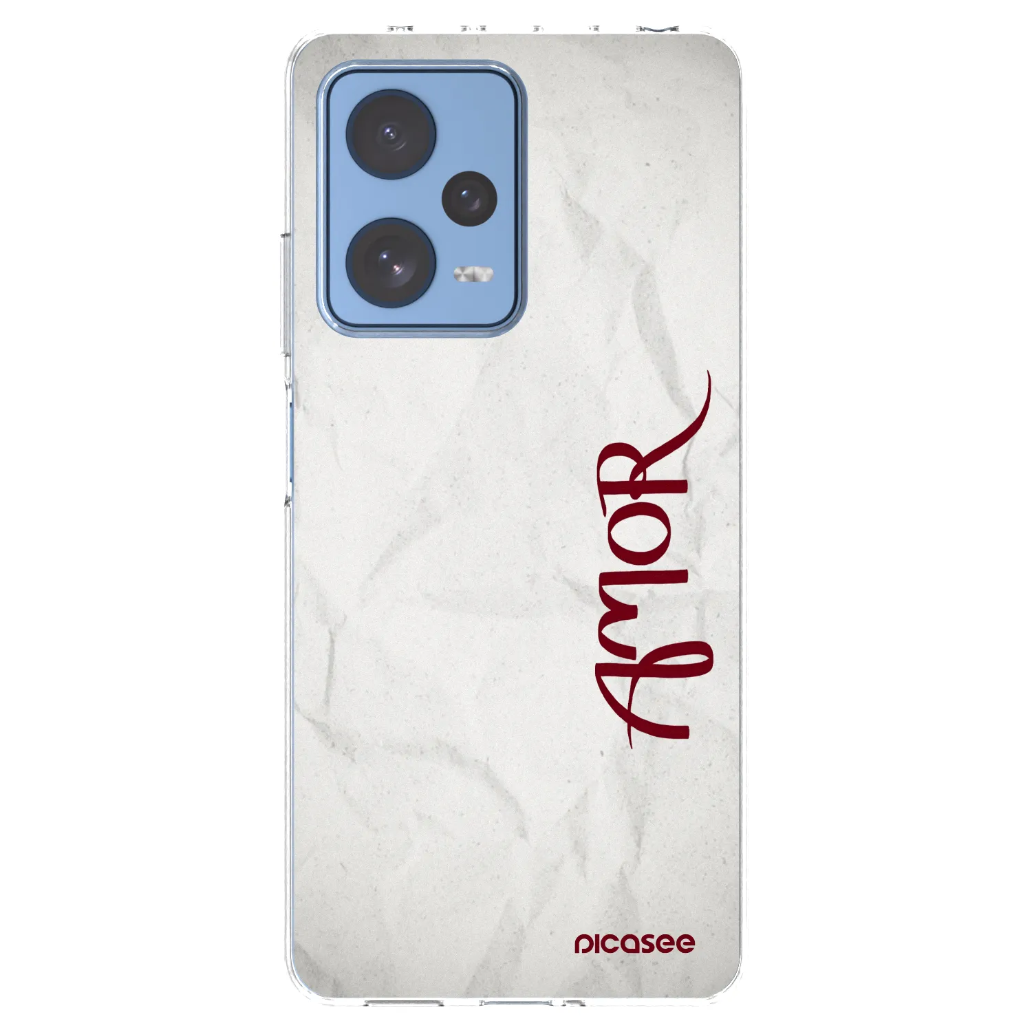 Picasee átlátszó szilikon tok az alábbi mobiltelefonokra Xiaomi Redmi Note 12 Pro 5G - Amor