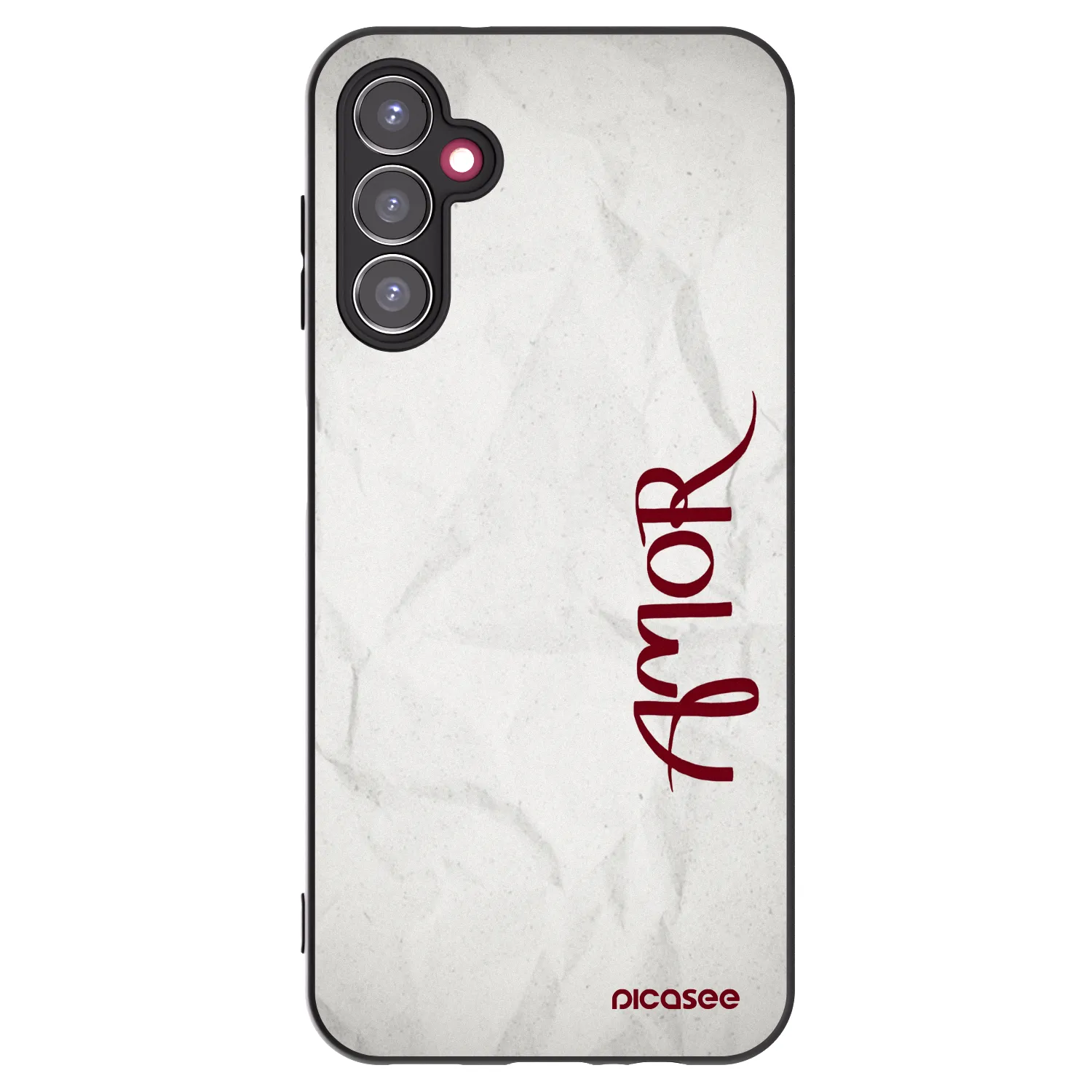 Picasee fekete szilikon tok az alábbi mobiltelefonokra Samsung Galaxy A14 5G A146P - Amor