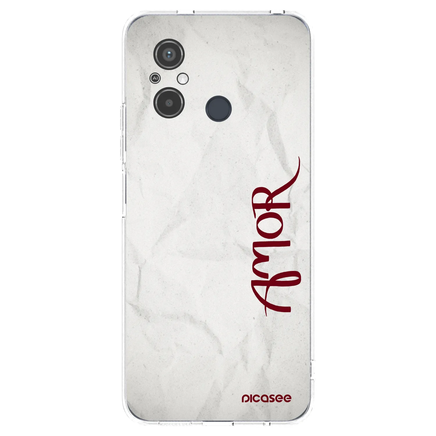 Picasee átlátszó szilikon tok az alábbi mobiltelefonokra Xiaomi Redmi 12C - Amor