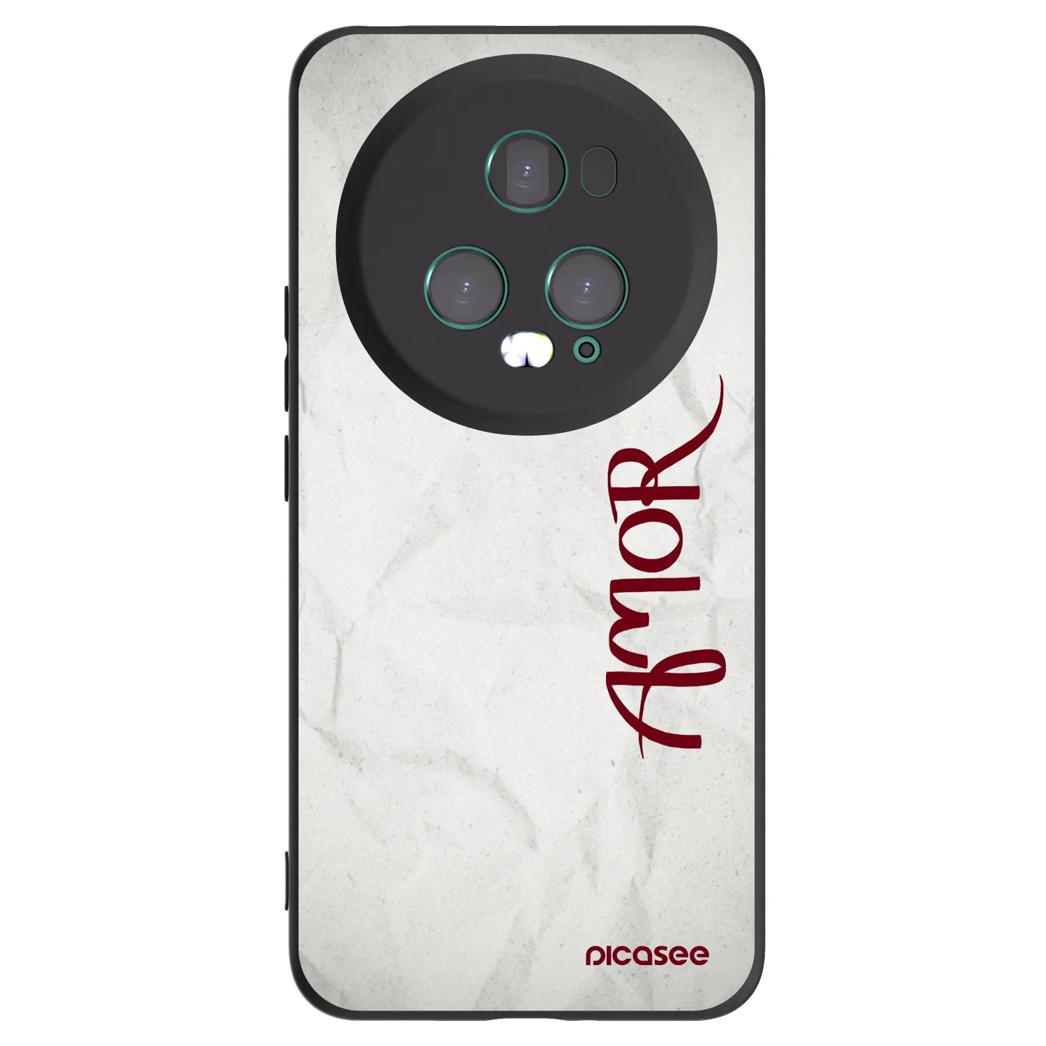 Picasee fekete szilikon tok az alábbi mobiltelefonokra Honor Magic5 Pro - Amor