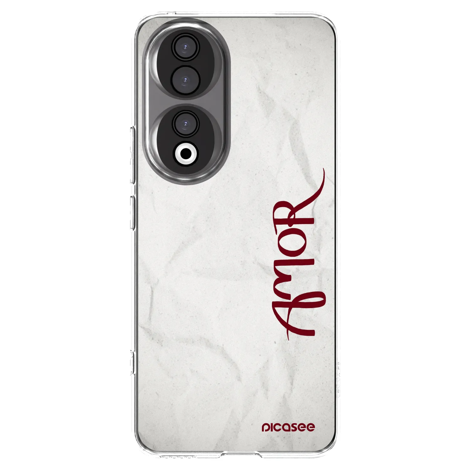 Picasee átlátszó szilikon tok az alábbi mobiltelefonokra Honor 90 5G - Amor