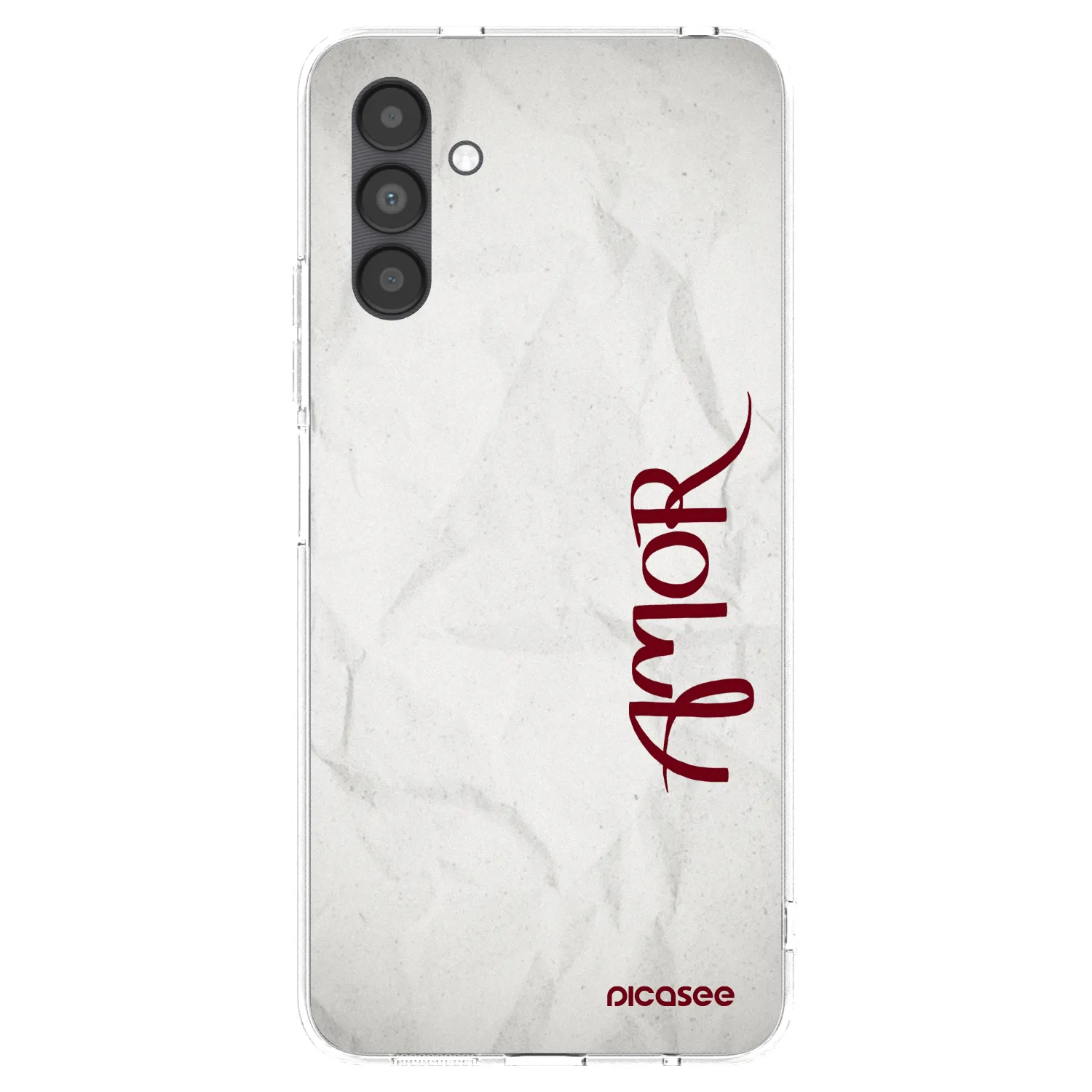 Picasee átlátszó szilikon tok az alábbi mobiltelefonokra Samsung Galaxy A04s A047F - Amor