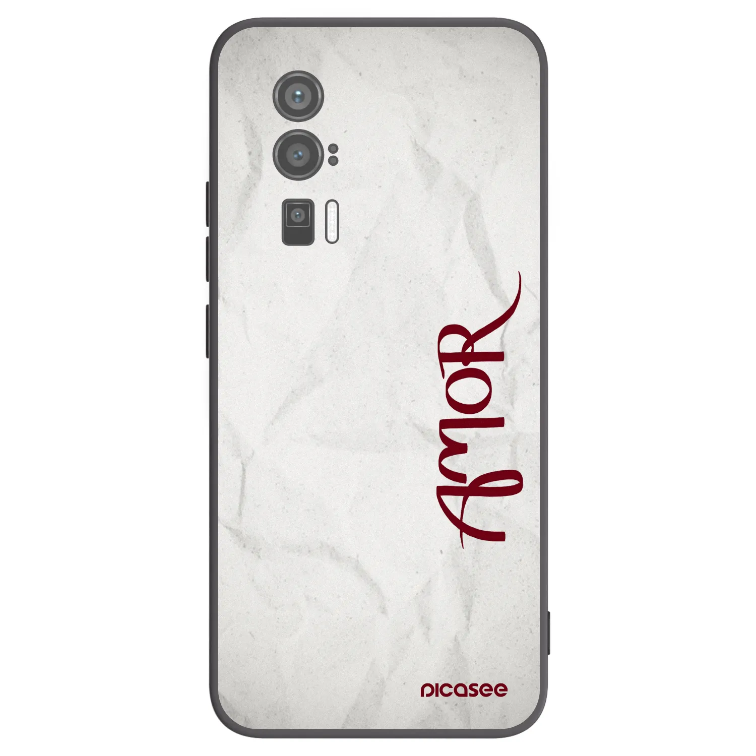 Picasee fekete szilikon tok az alábbi mobiltelefonokra Xiaomi Poco F5 Pro 5G - Amor
