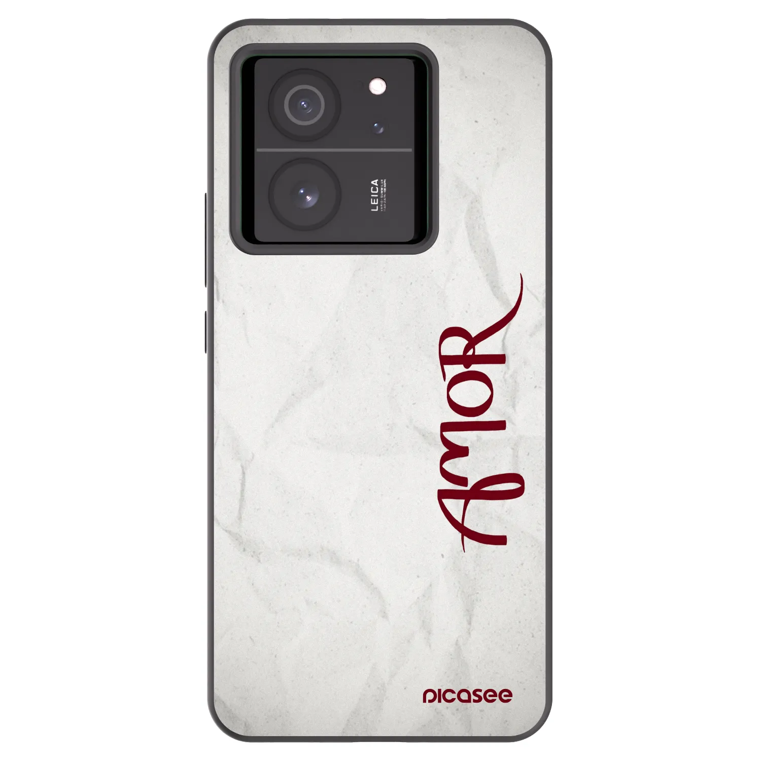 Picasee fekete szilikon tok az alábbi mobiltelefonokra Xiaomi 13T Pro - Amor