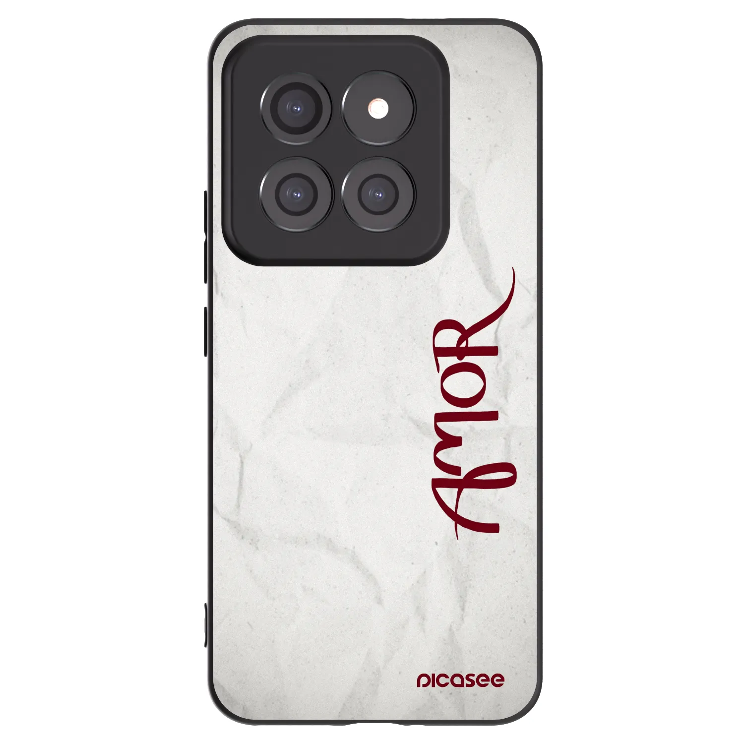 Picasee fekete szilikon tok az alábbi mobiltelefonokra Xiaomi 14 Pro - Amor