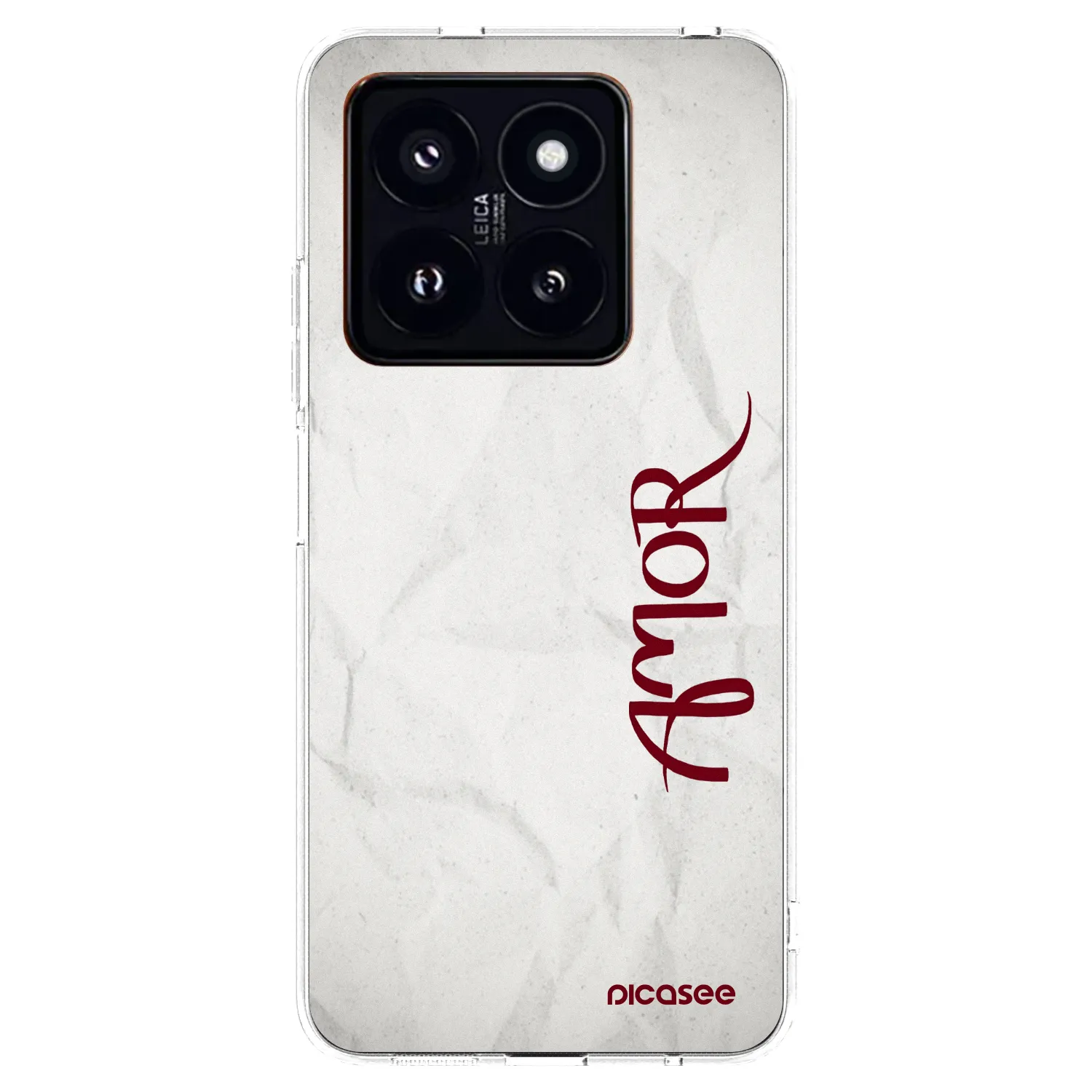 Picasee átlátszó szilikon tok az alábbi mobiltelefonokra Xiaomi 14 Pro - Amor