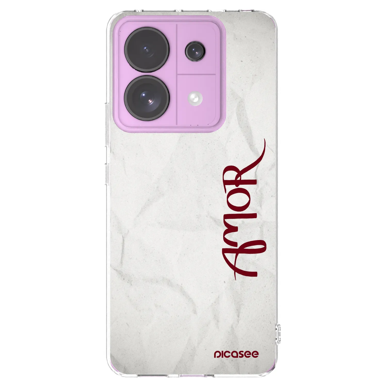 Picasee átlátszó szilikon tok az alábbi mobiltelefonokra Xiaomi Redmi Note 13 Pro 5G - Amor