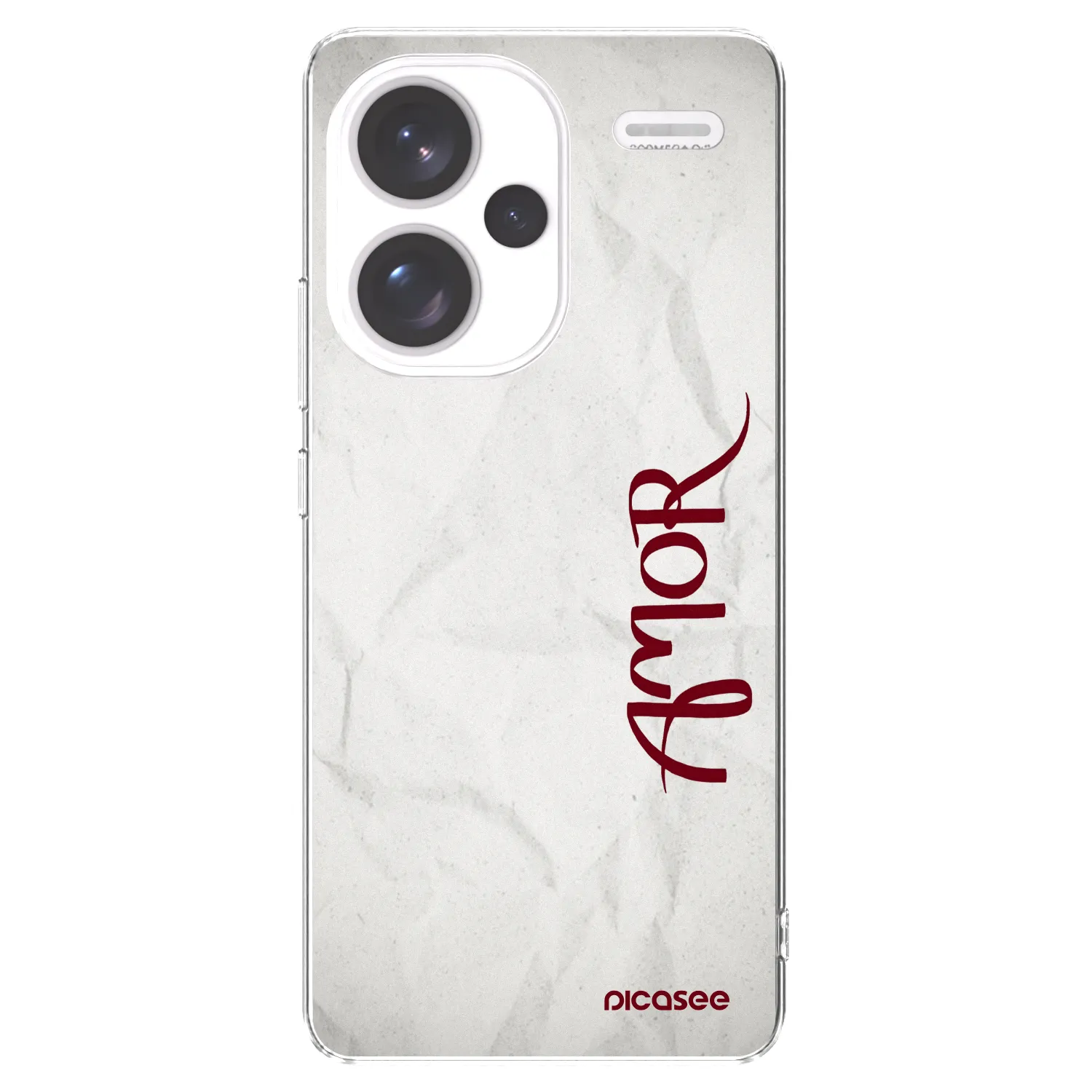 Picasee átlátszó szilikon tok az alábbi mobiltelefonokra Xiaomi Redmi Note 13 Pro+ 5G - Amor