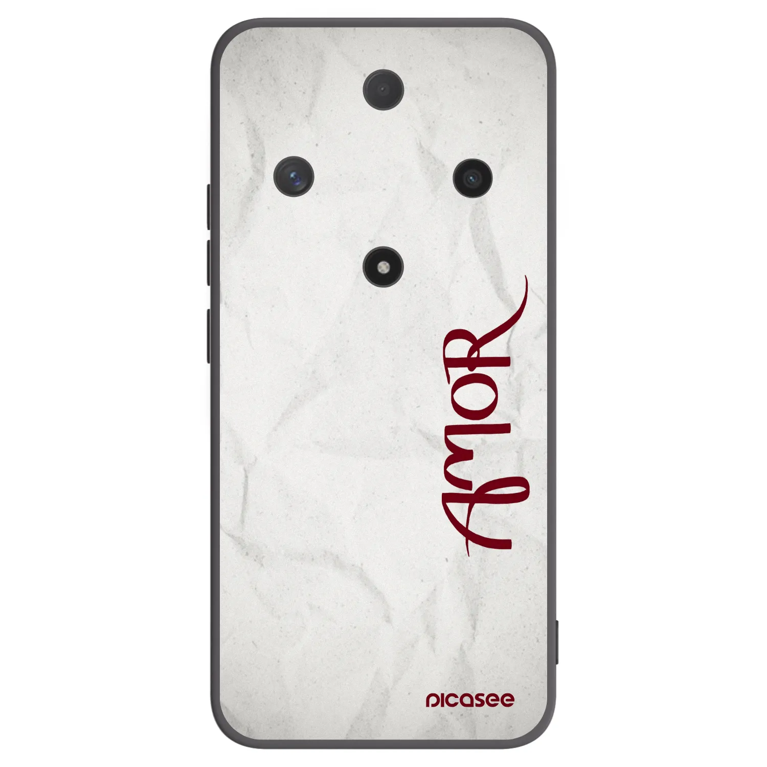 Picasee fekete szilikon tok az alábbi mobiltelefonokra Honor Magic6 Lite 5G - Amor
