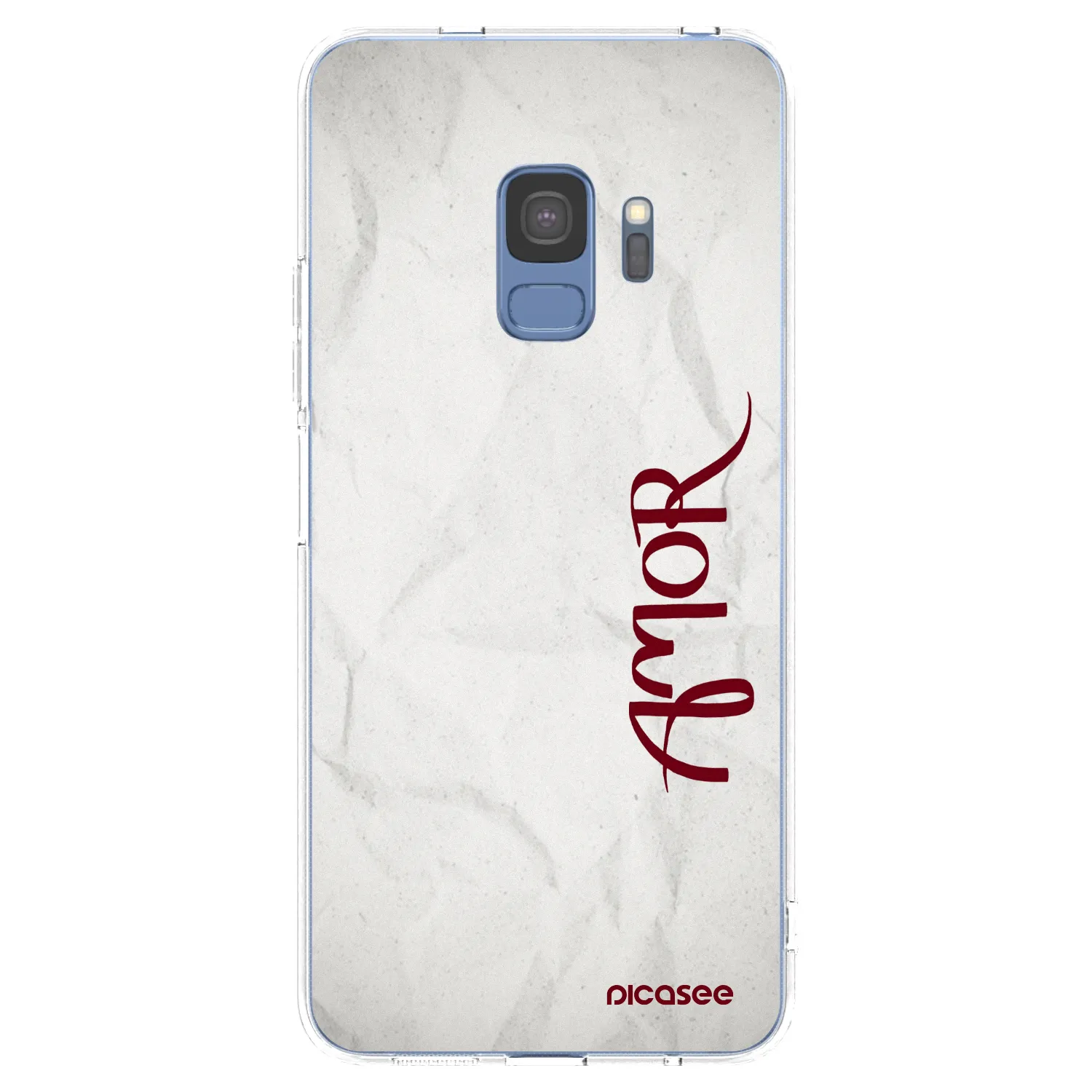 Picasee átlátszó szilikon tok az alábbi mobiltelefonokra Samsung Galaxy S9 G960F - Amor