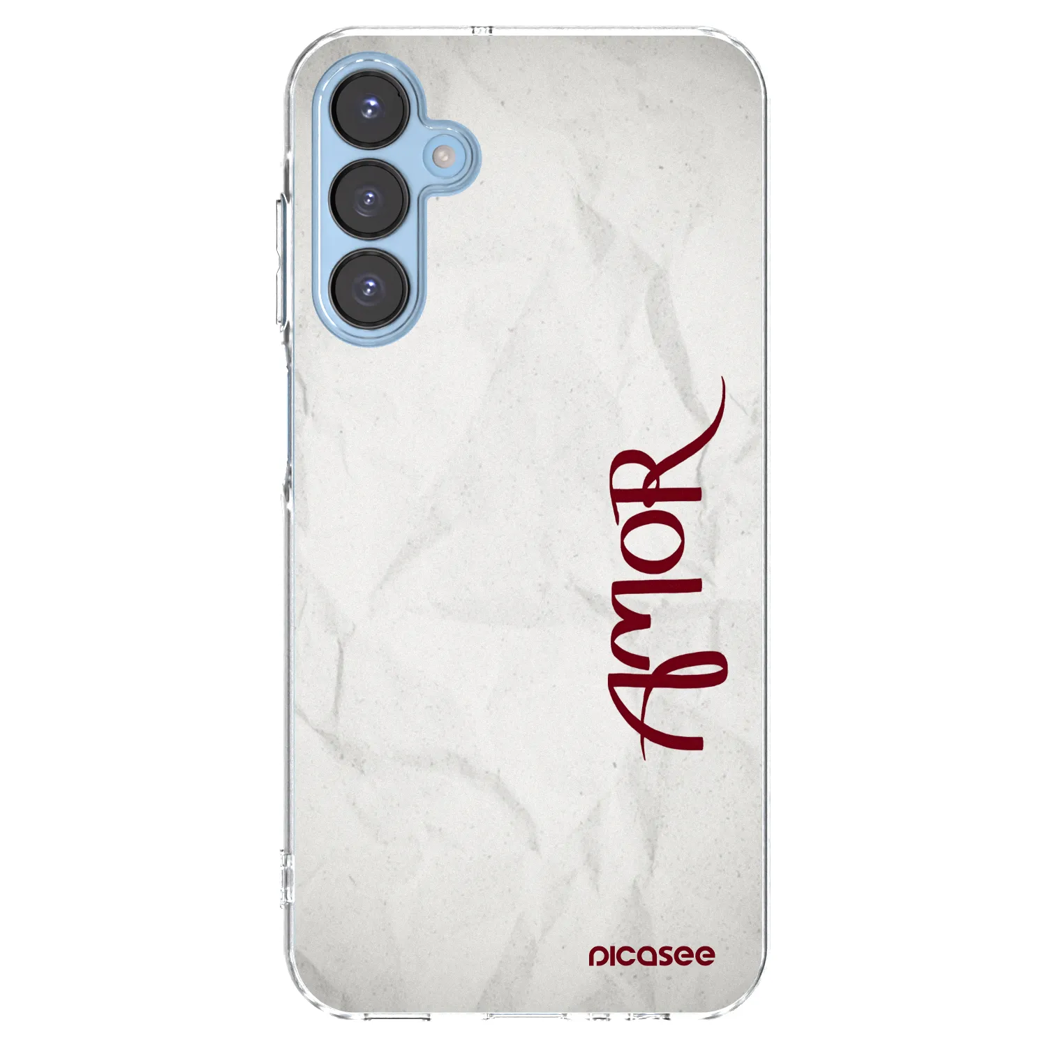 Picasee átlátszó szilikon tok az alábbi mobiltelefonokra Samsung Galaxy A15 A156B 5G - Amor