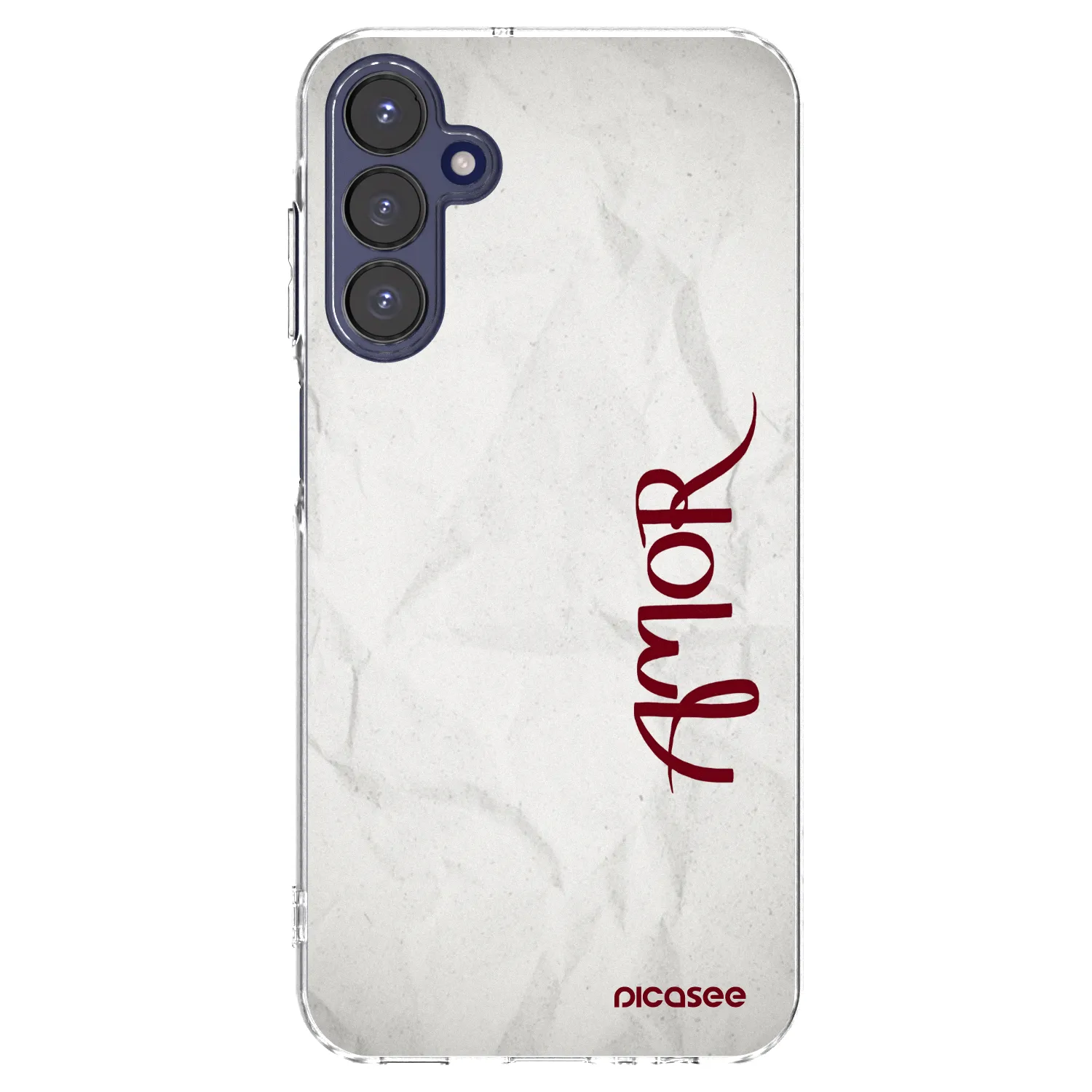 Picasee átlátszó szilikon tok az alábbi mobiltelefonokra Samsung Galaxy A15 A155F 4G - Amor