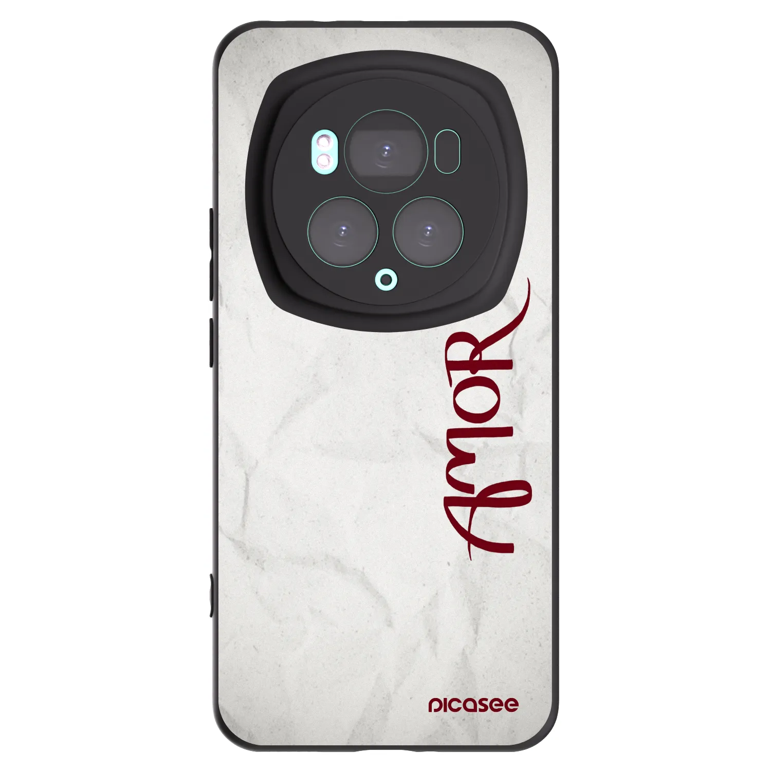 Picasee fekete szilikon tok az alábbi mobiltelefonokra Honor Magic6 Pro - Amor