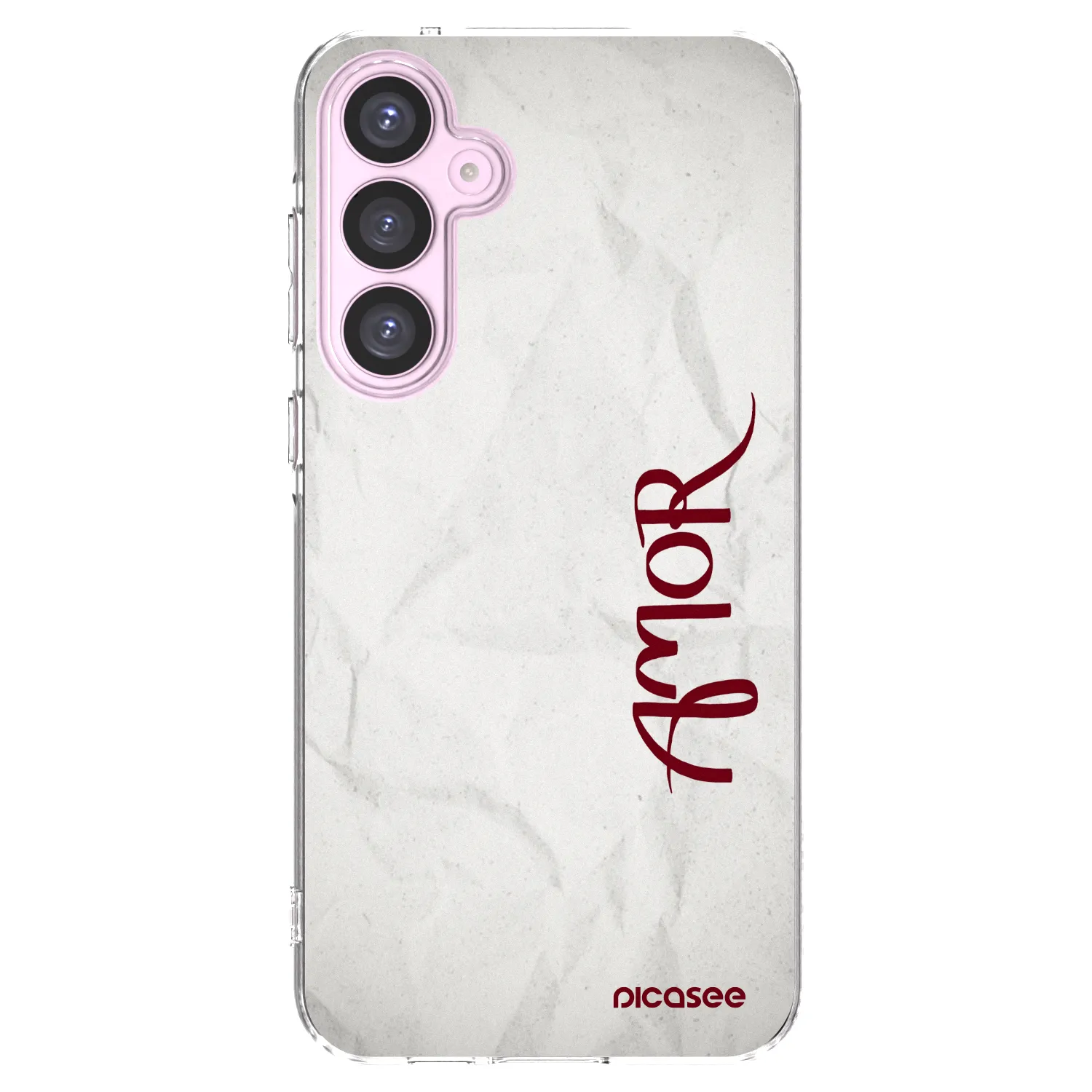 Picasee átlátszó szilikon tok az alábbi mobiltelefonokra Samsung Galaxy A55 5G A556B - Amor