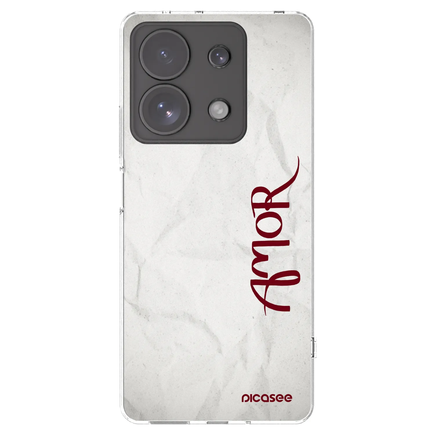Picasee átlátszó szilikon tok az alábbi mobiltelefonokra Xiaomi Redmi Note 13 Pro 4G - Amor