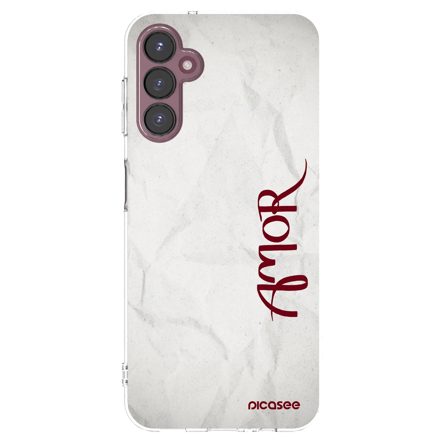 Picasee átlátszó szilikon tok az alábbi mobiltelefonokra Samsung Galaxy A05s A057G - Amor