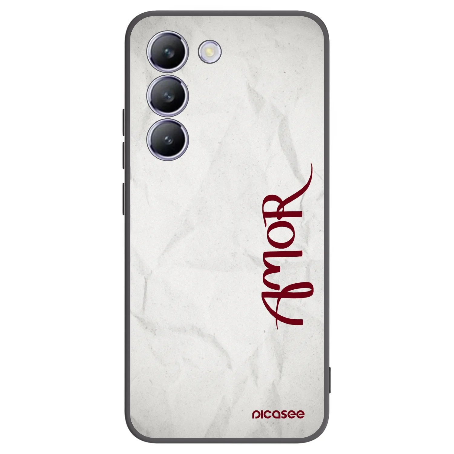Picasee fekete szilikon tok az alábbi mobiltelefonokra Vivo V40 SE 5G - Amor