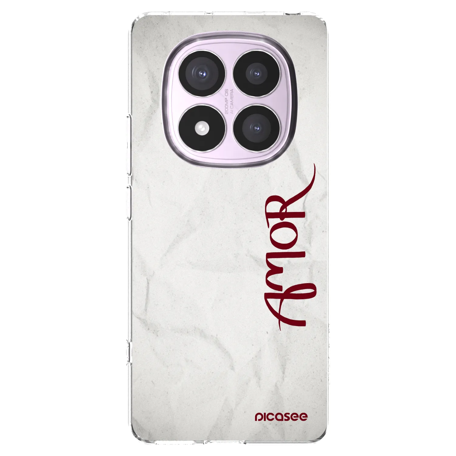 Picasee átlátszó szilikon tok az alábbi mobiltelefonokra Xiaomi Redmi Note 14 Pro 5G - Amor