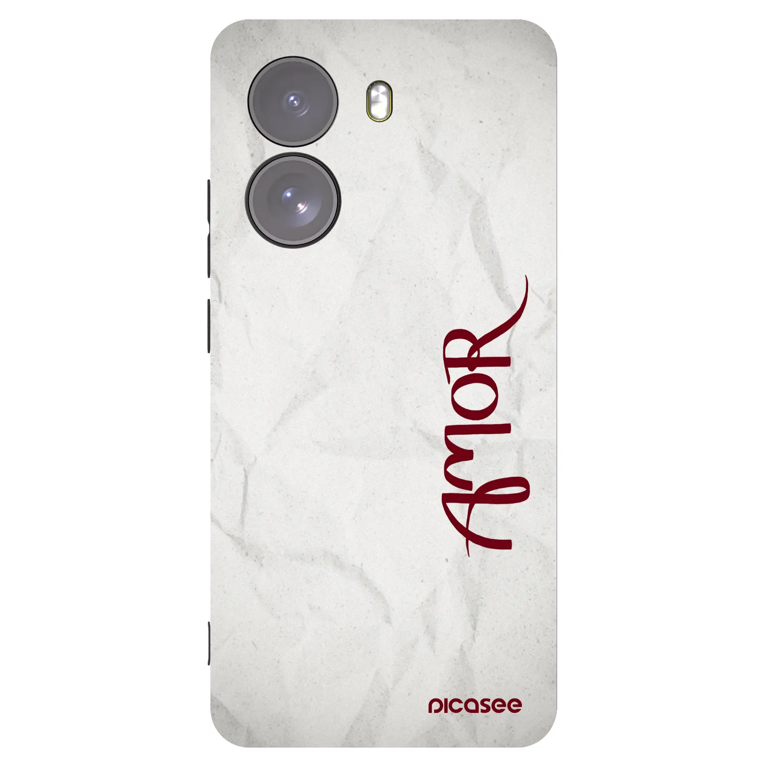 Picasee fekete szilikon tok az alábbi mobiltelefonokra Xiaomi Poco X7 - Amor