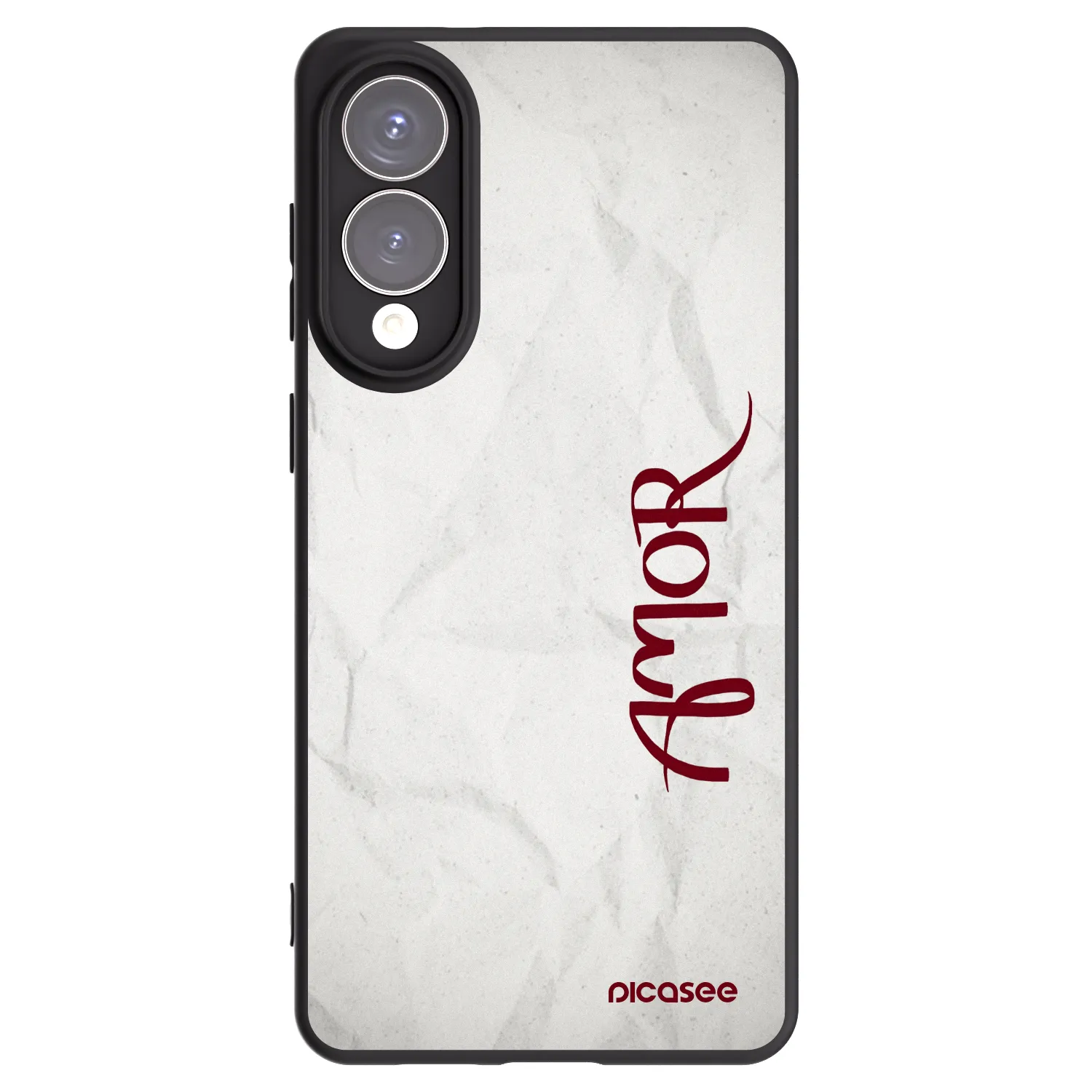 Picasee fekete szilikon tok az alábbi mobiltelefonokra Samsung Galaxy S25 Edge 5G - Amor