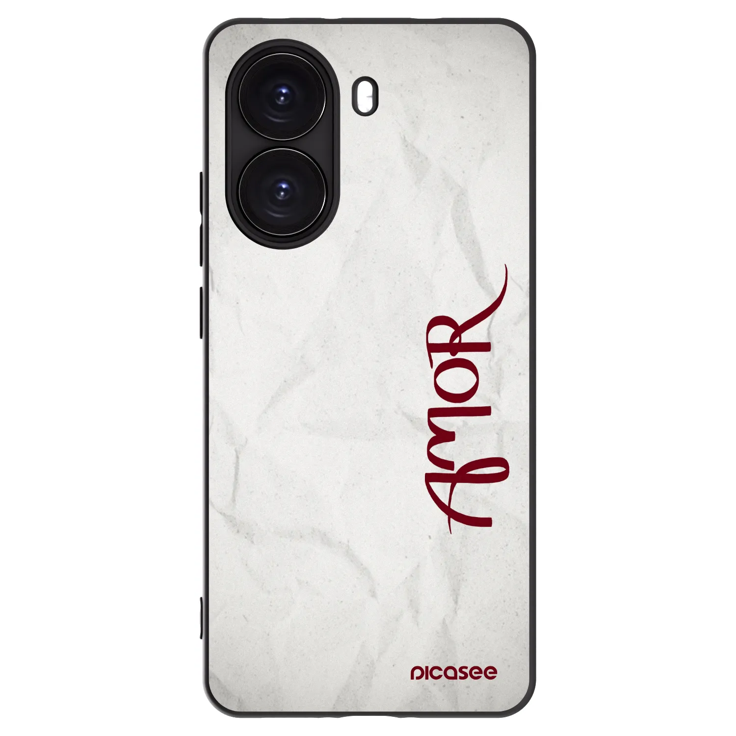 Picasee fekete szilikon tok az alábbi mobiltelefonokra Xiaomi Poco X7 Pro 5G - Amor
