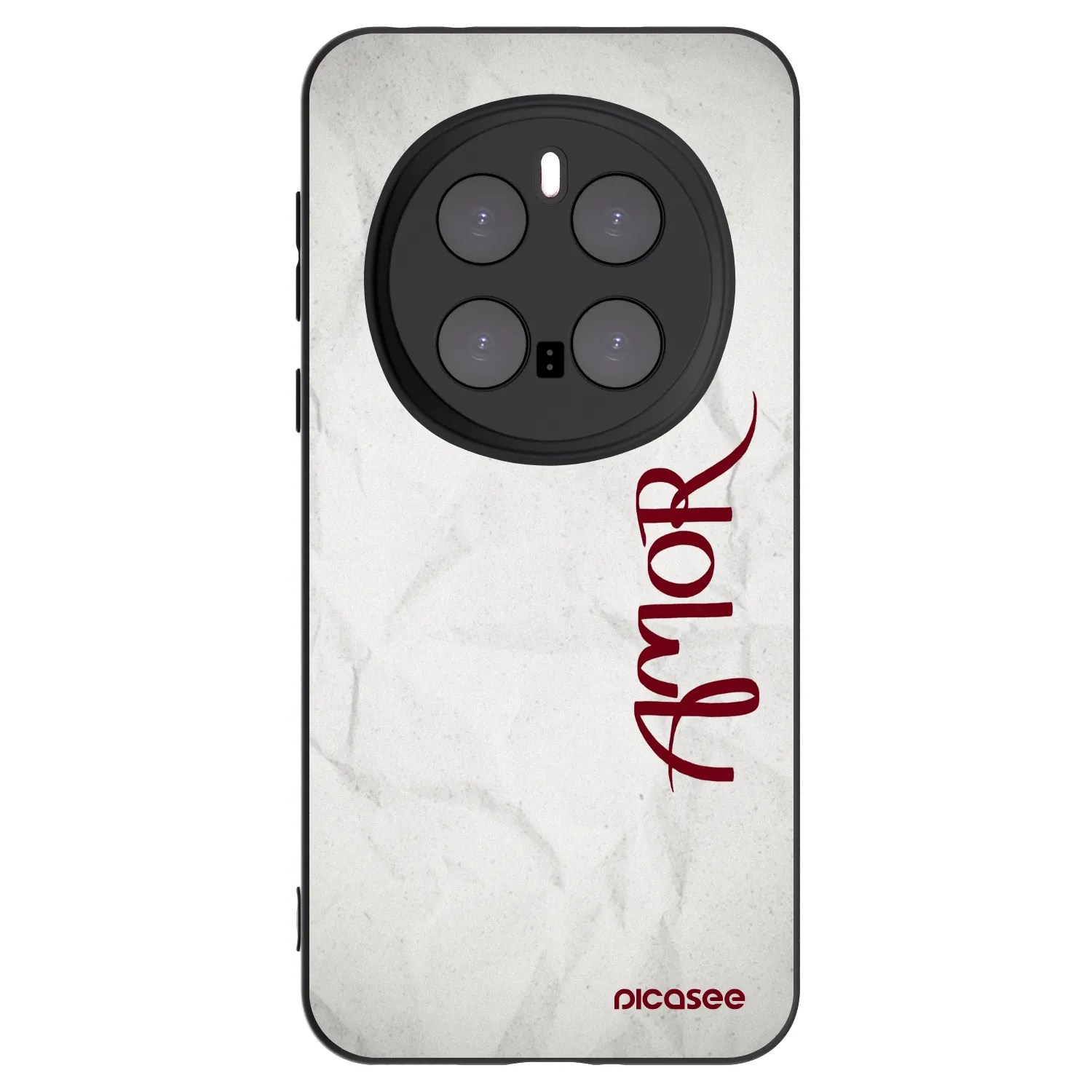 Picasee fekete szilikon tok az alábbi mobiltelefonokra Honor Magic7 Pro 5G - Amor