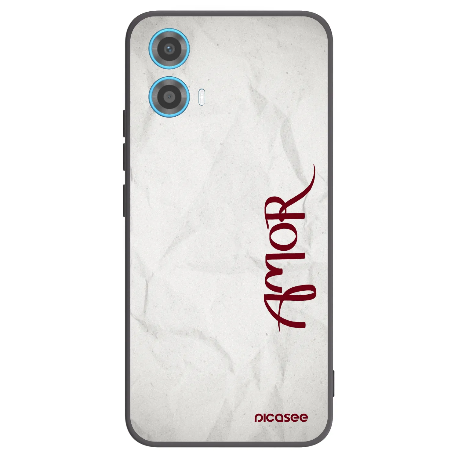 Picasee fekete szilikon tok az alábbi mobiltelefonokra Motorola Moto G34 5G - Amor