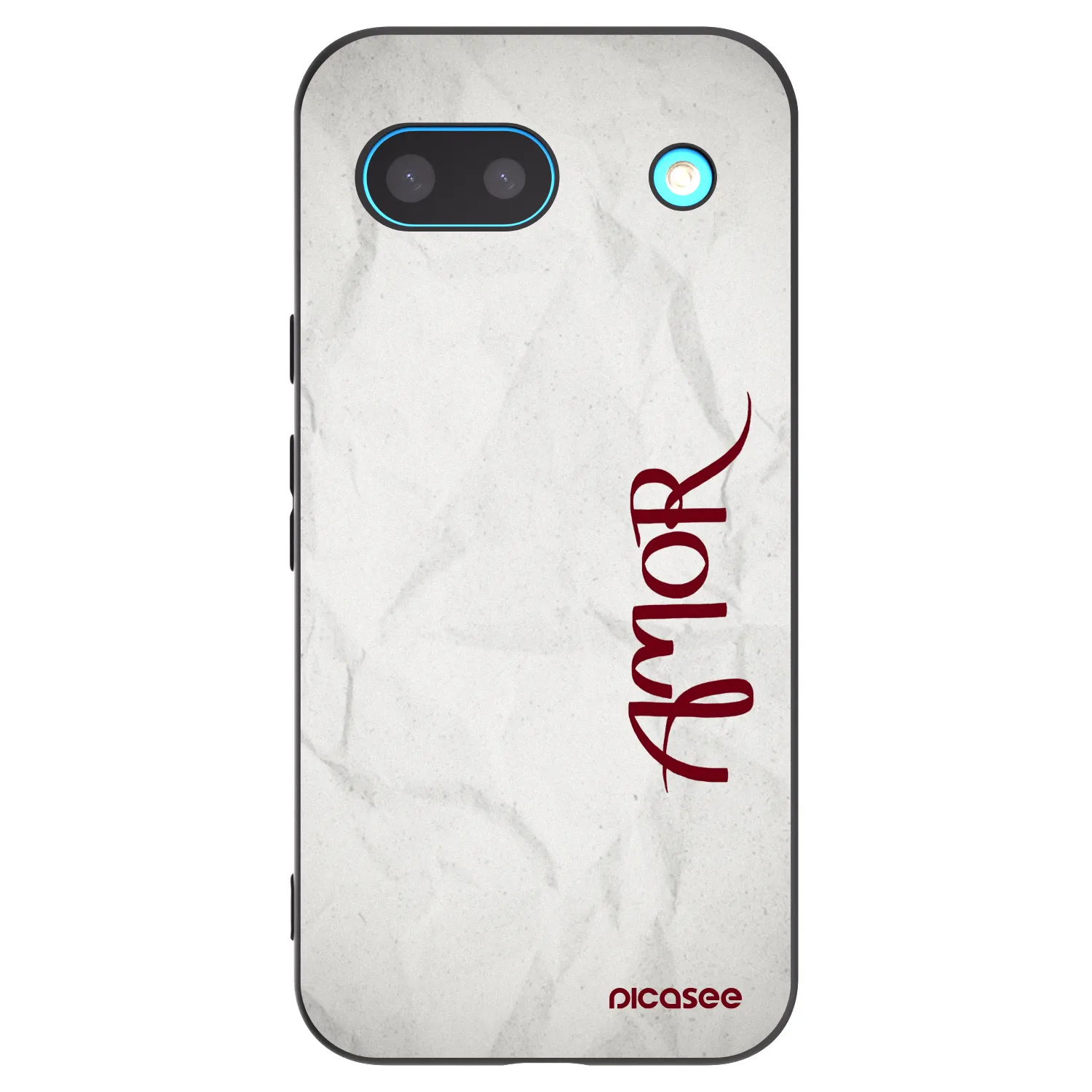 Picasee fekete szilikon tok az alábbi mobiltelefonokra Google Pixel 8a - Amor