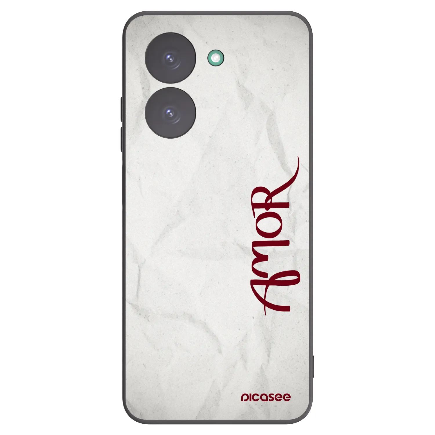 Picasee fekete szilikon tok az alábbi mobiltelefonokra Xiaomi Redmi A5 - Amor