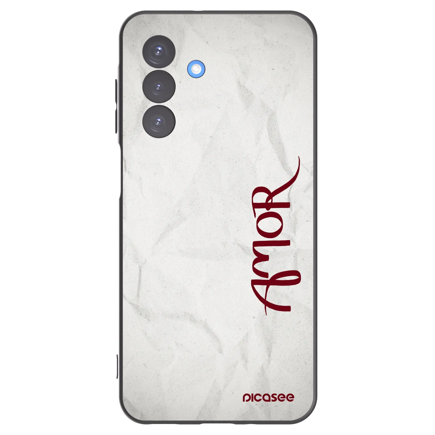 Picasee fekete szilikon tok az alábbi mobiltelefonokra Samsung Galaxy A17 5G - Amor