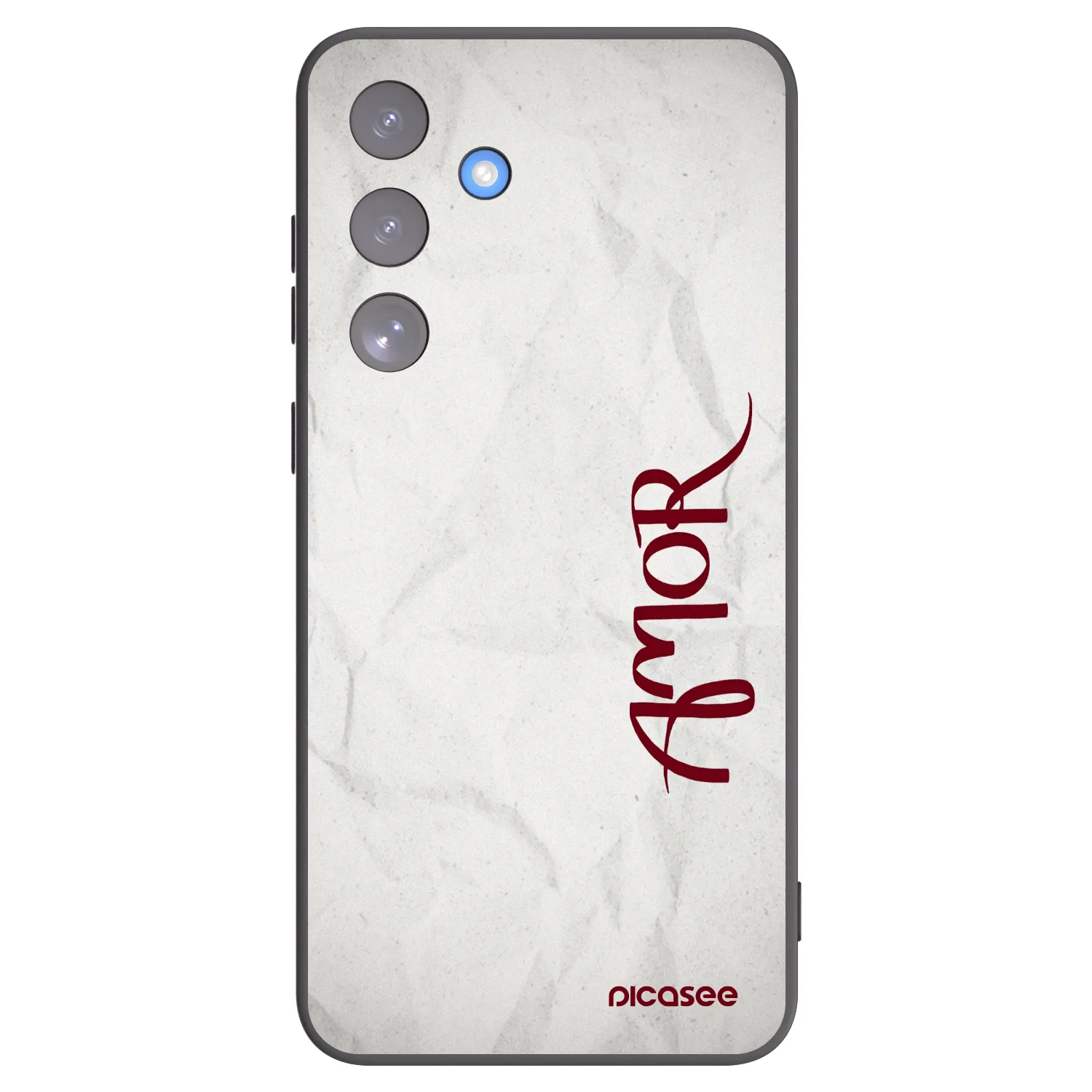 Picasee fekete szilikon tok az alábbi mobiltelefonokra Samsung Galaxy S25 FE 5G - Amor