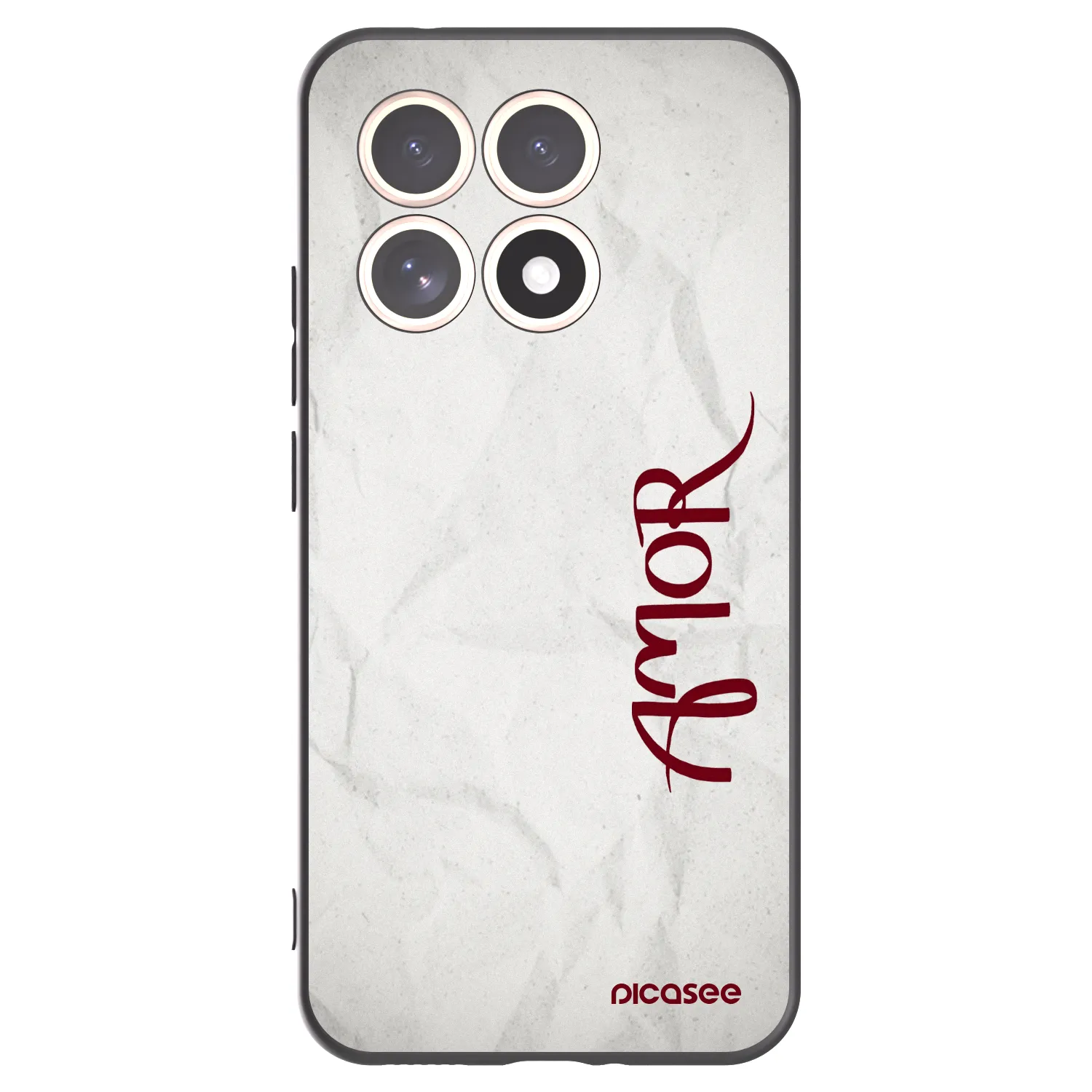 Picasee fekete szilikon tok az alábbi mobiltelefonokra Xiaomi 15T - Amor