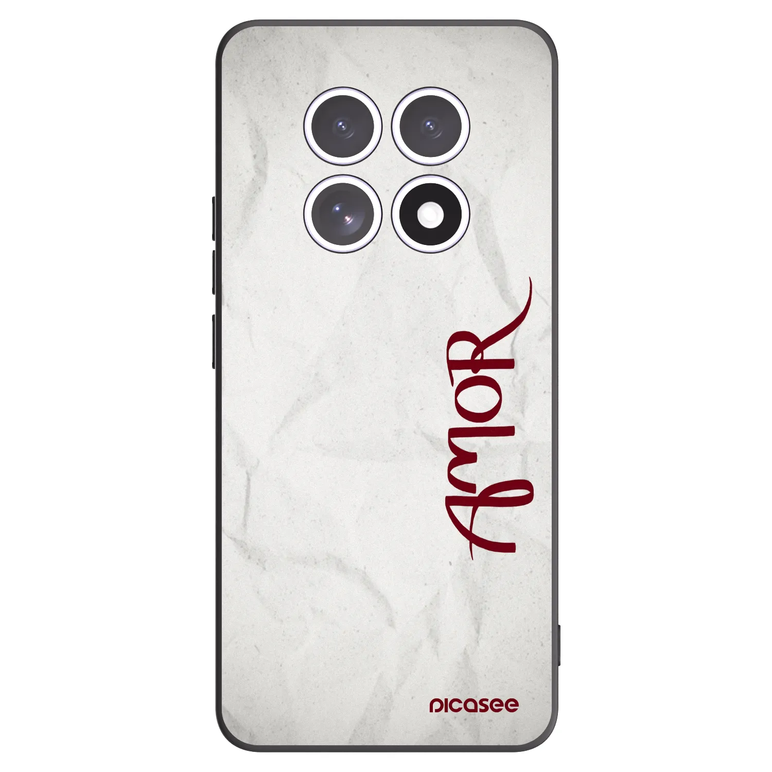 Picasee fekete szilikon tok az alábbi mobiltelefonokra Xiaomi Redmi Note 15 - Amor