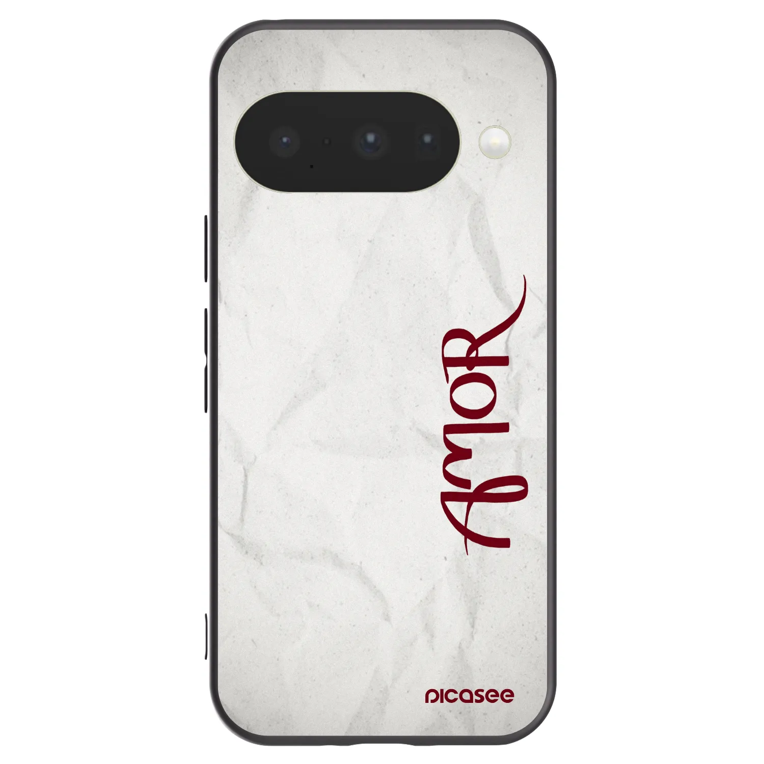 Picasee fekete szilikon tok az alábbi mobiltelefonokra Google Pixel 10 - Amor