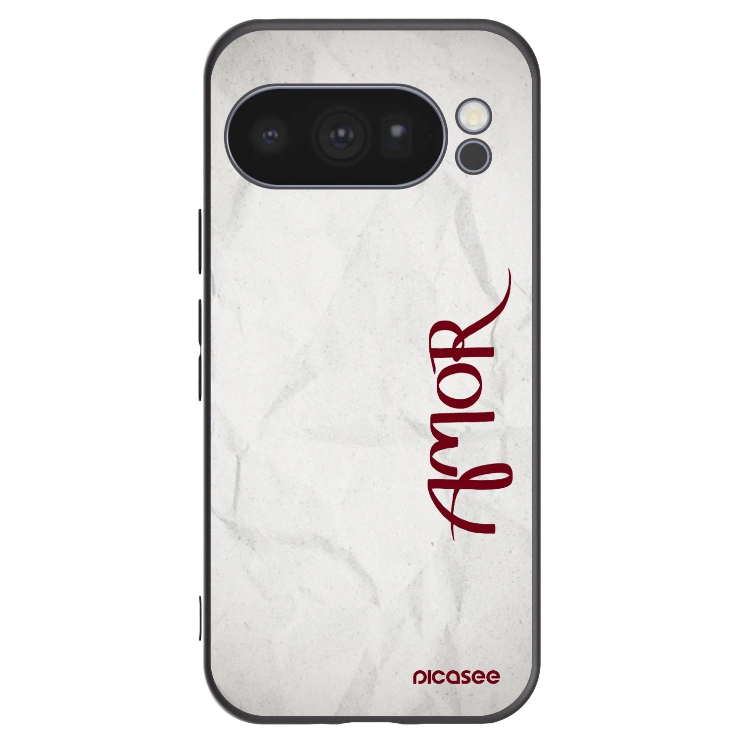 Picasee fekete szilikon tok az alábbi mobiltelefonokra Google Pixel 10 Pro - Amor